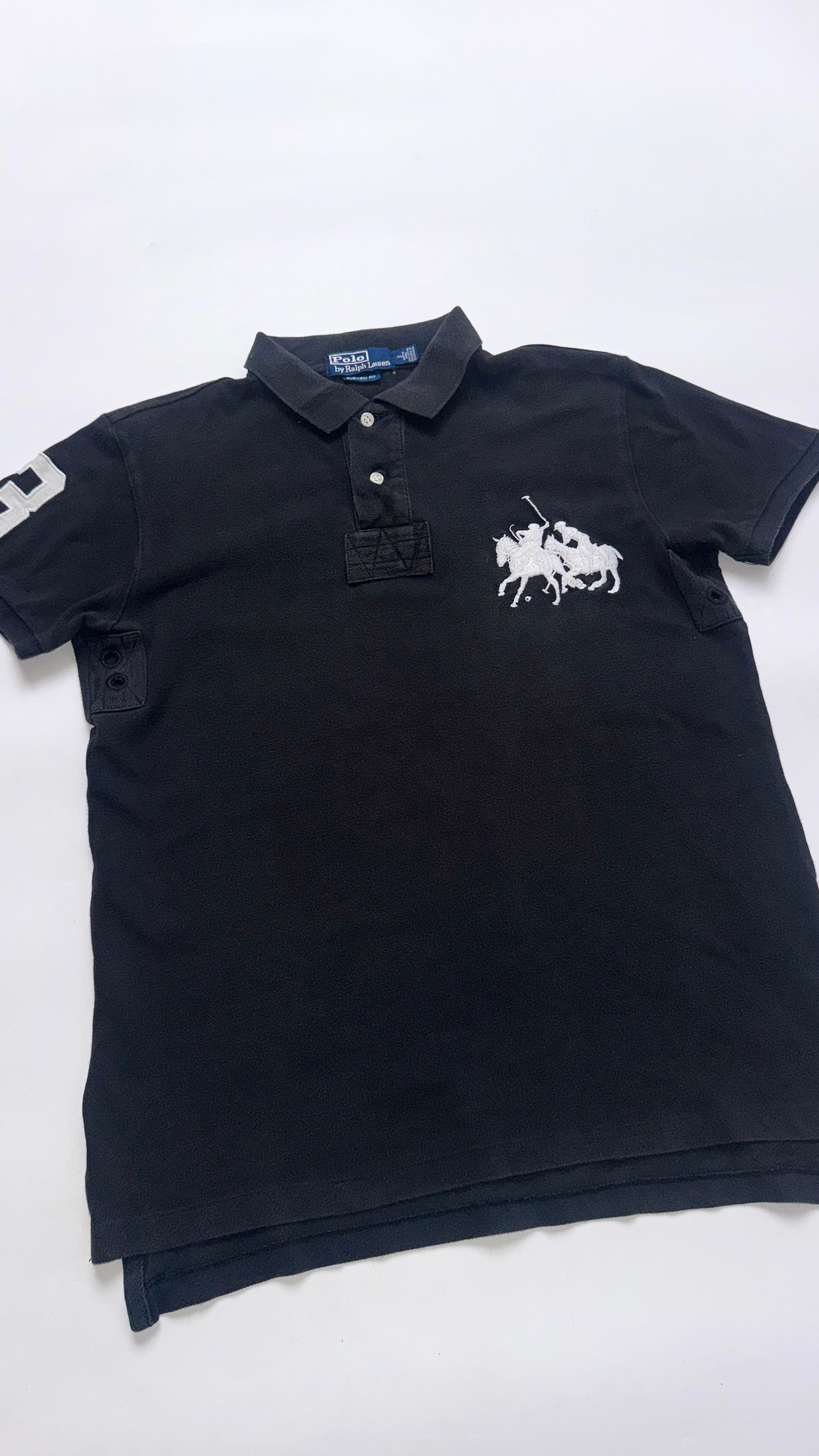 Black Vintage Ralph Lauren Polo