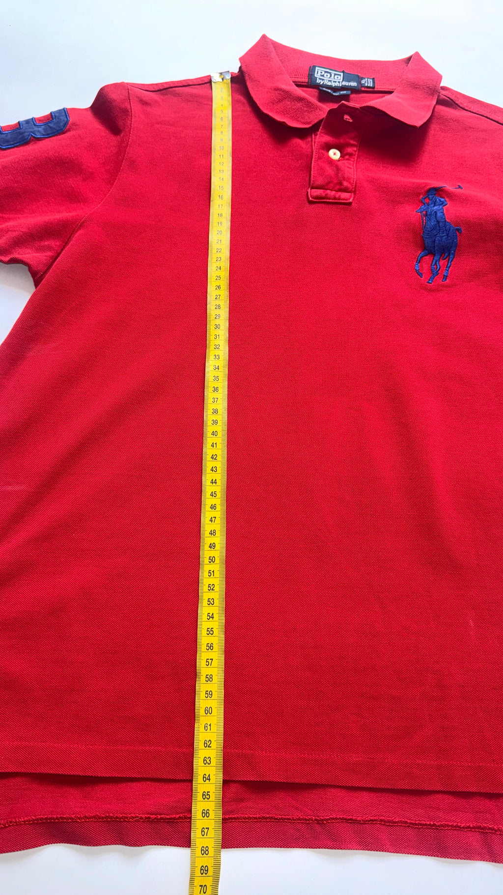Vintage Red Ralph Lauren polo shirt