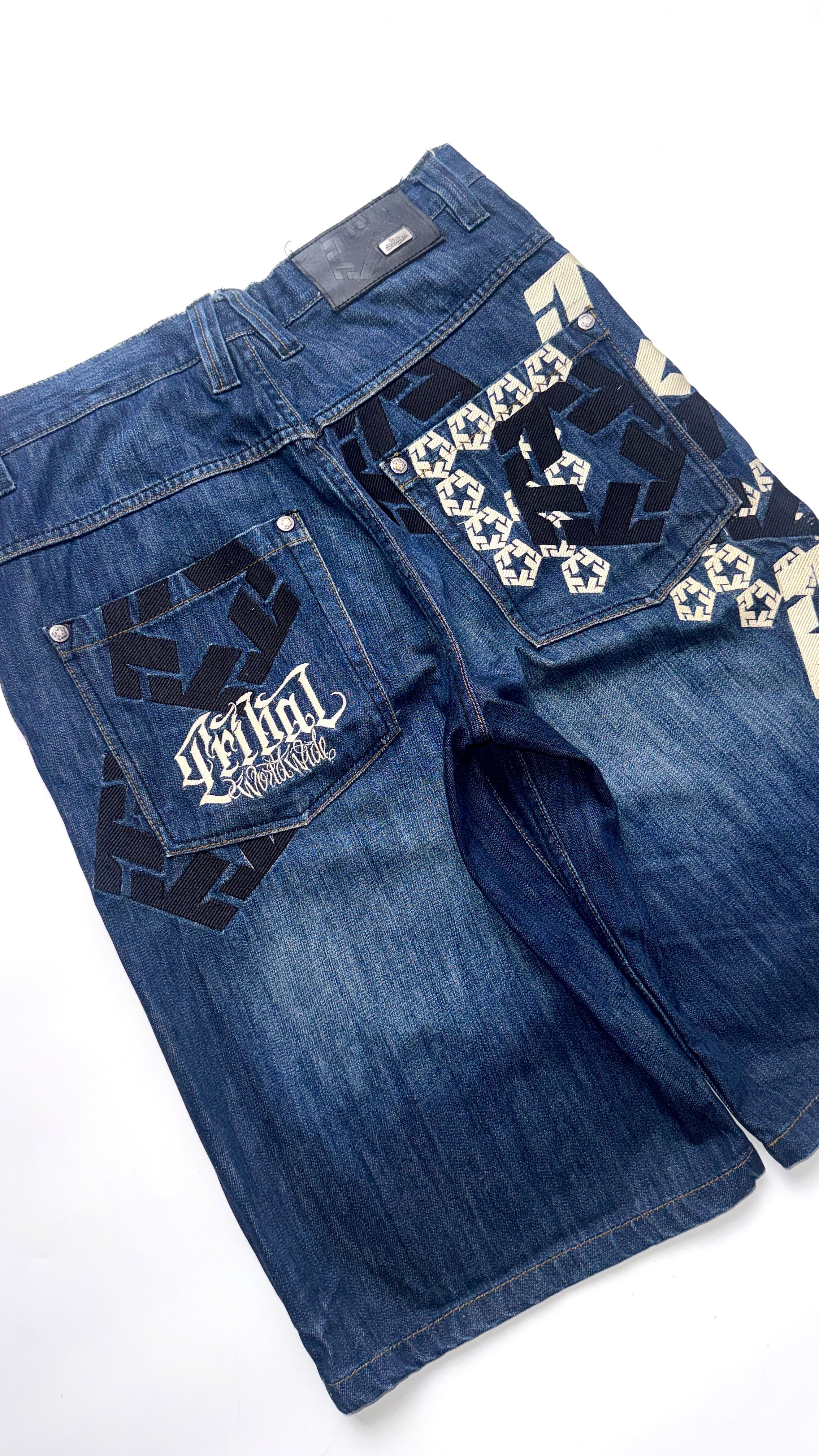 2000s Tribal Baggy Jorts