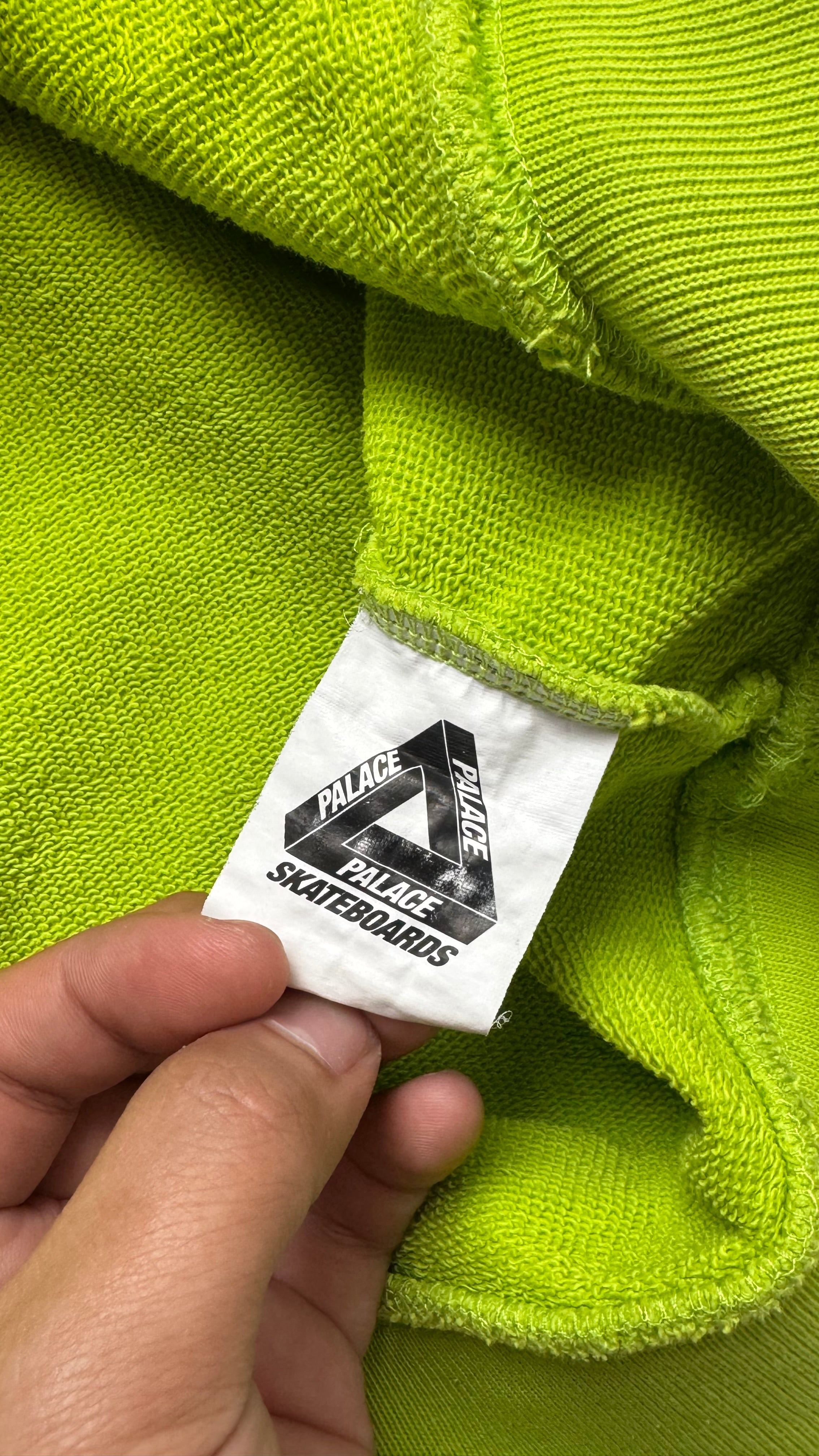 2018 Palace Lime Green Surkit Hoodie