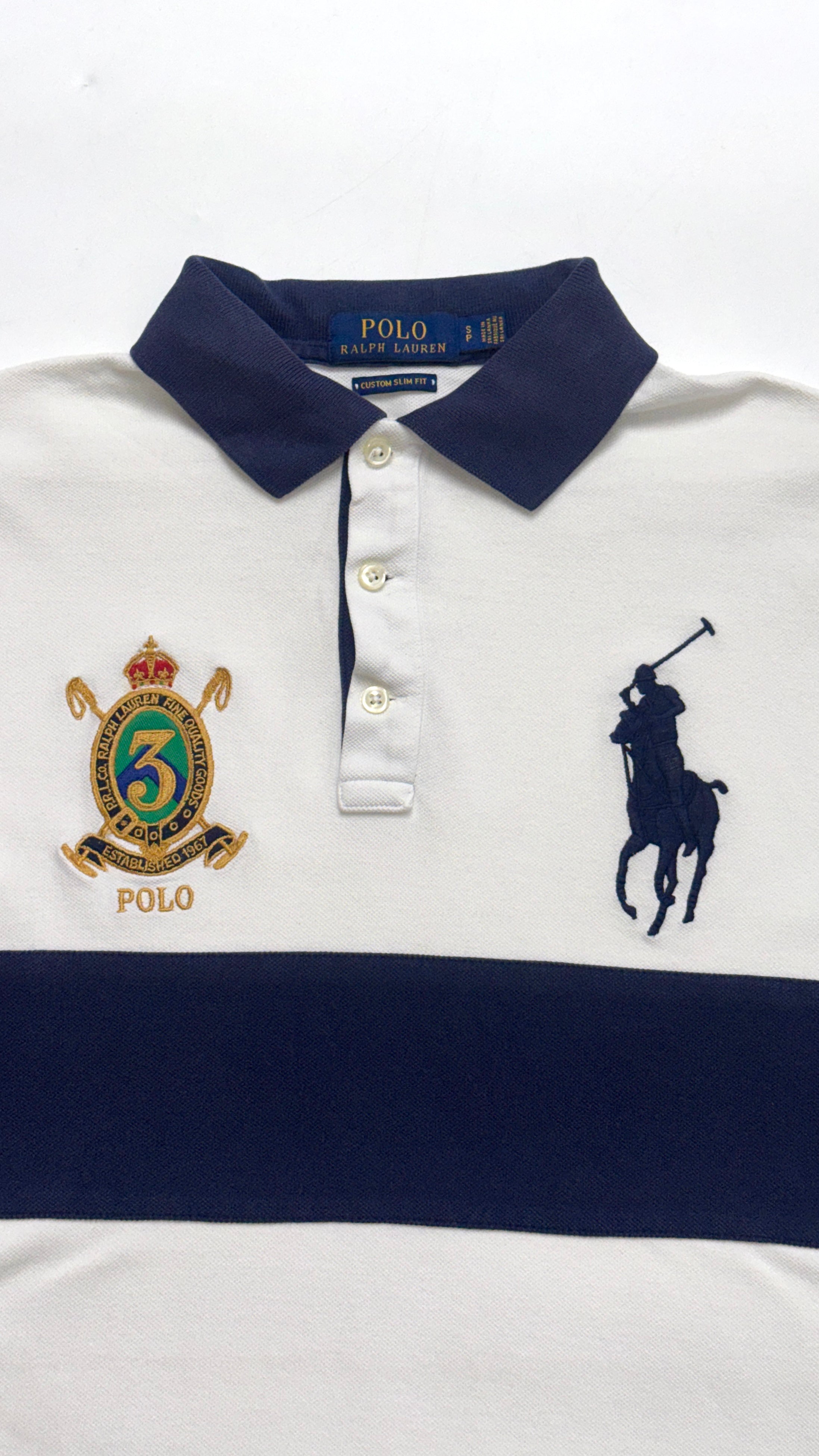Vintage Ralph Lauren White Polo