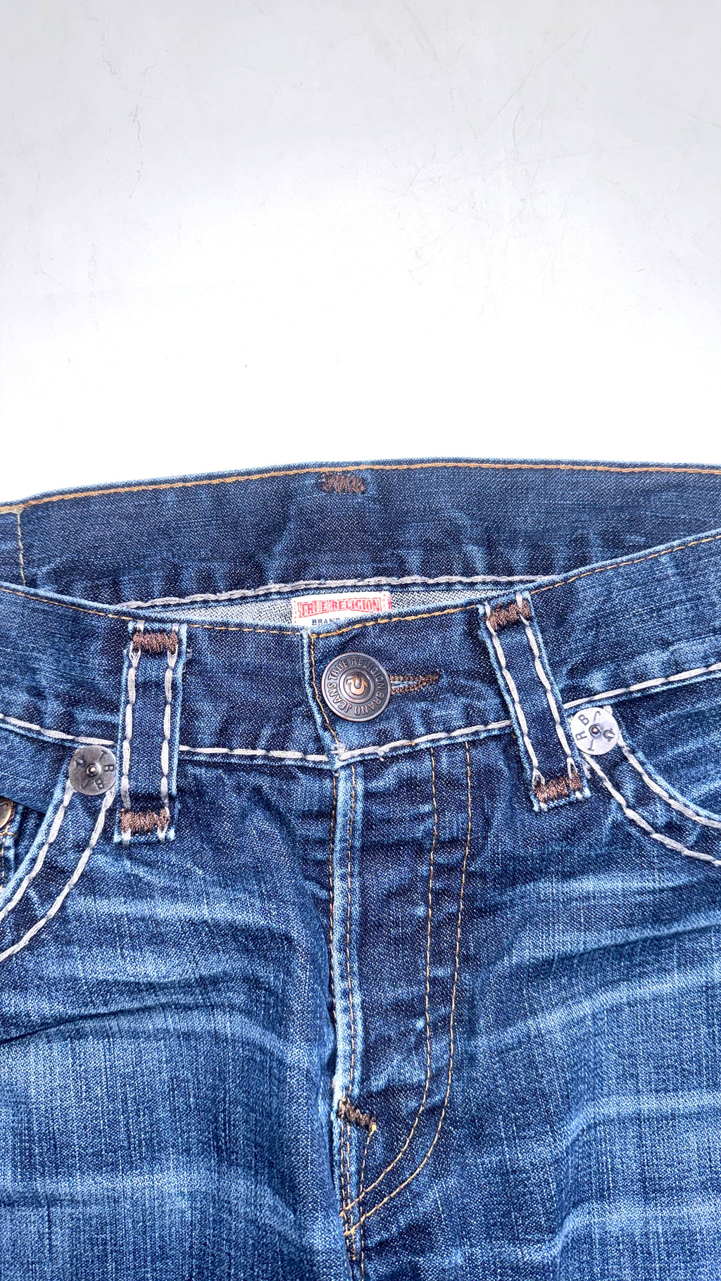 2000s True Religion Straight Fit Denim Jeans