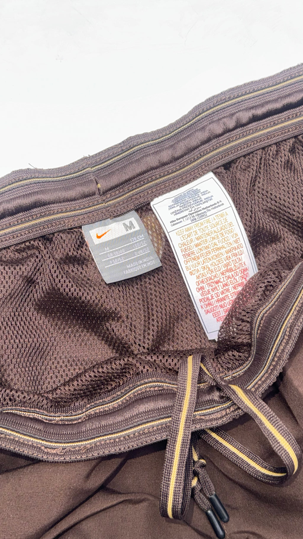 Vintage Nike x Barcelona FC Brown Track Pants