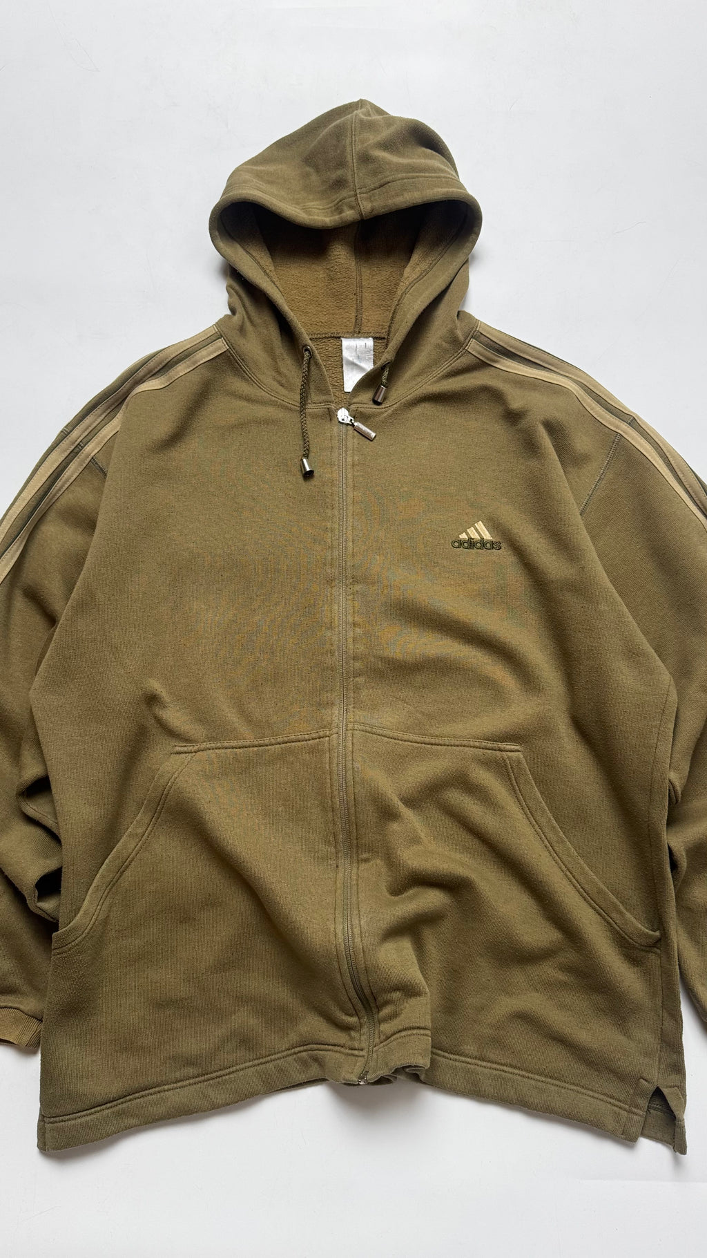 Early 2000s Adidas Khaki Track Jacket