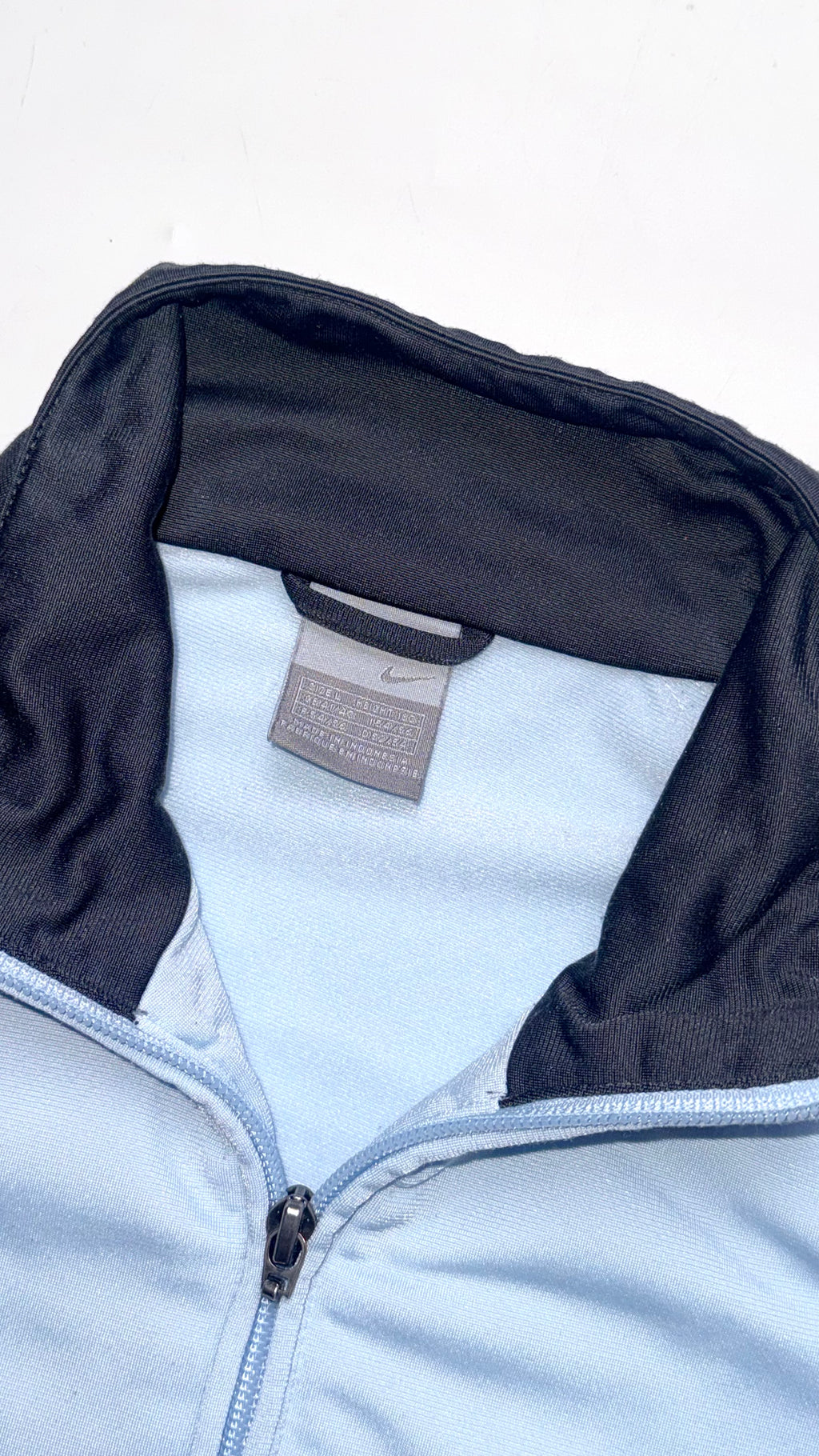 2000s Nike Baby Blue Track Jacket