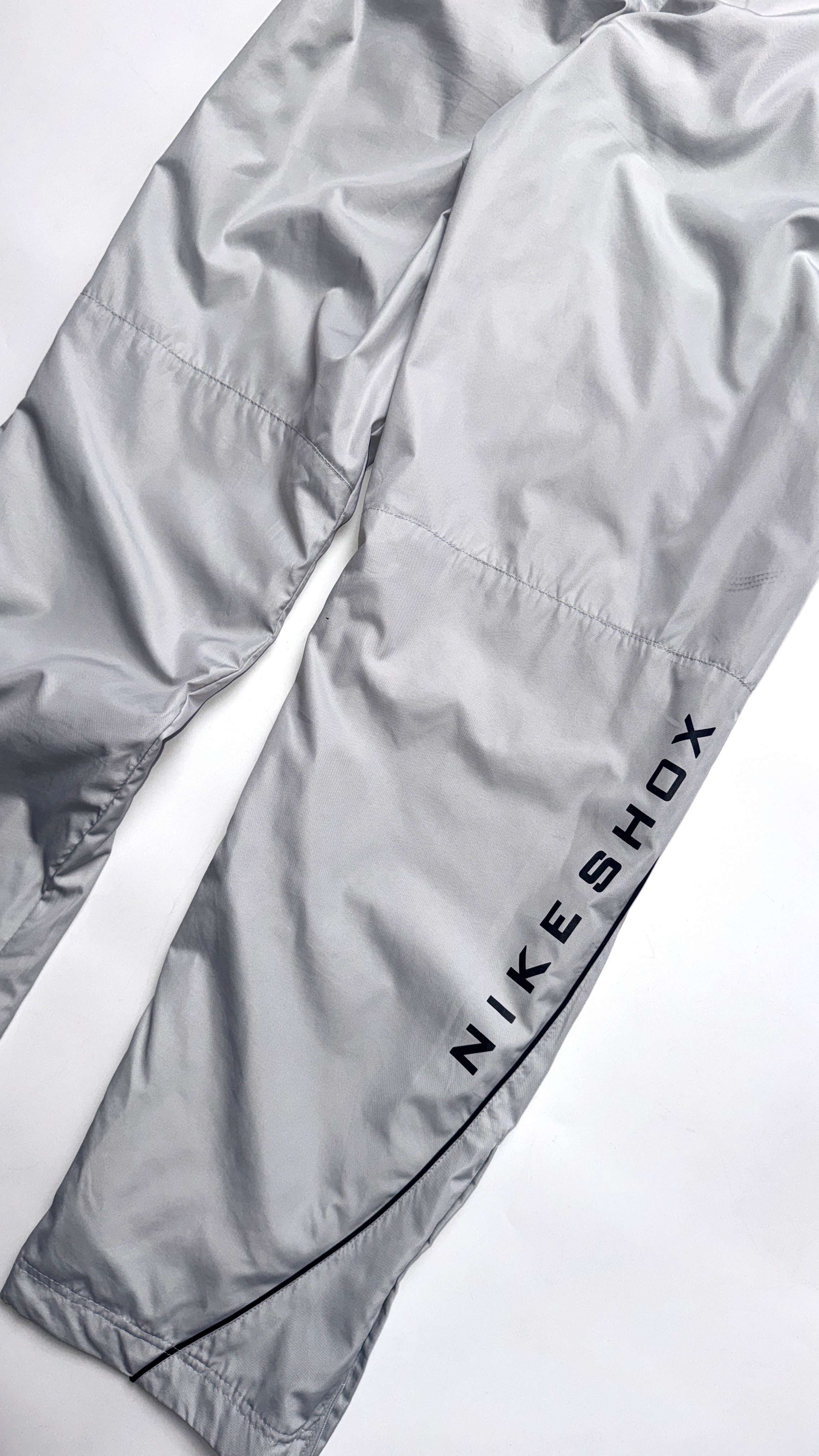 2000s Nike Shox TL White/Grey Track Pants