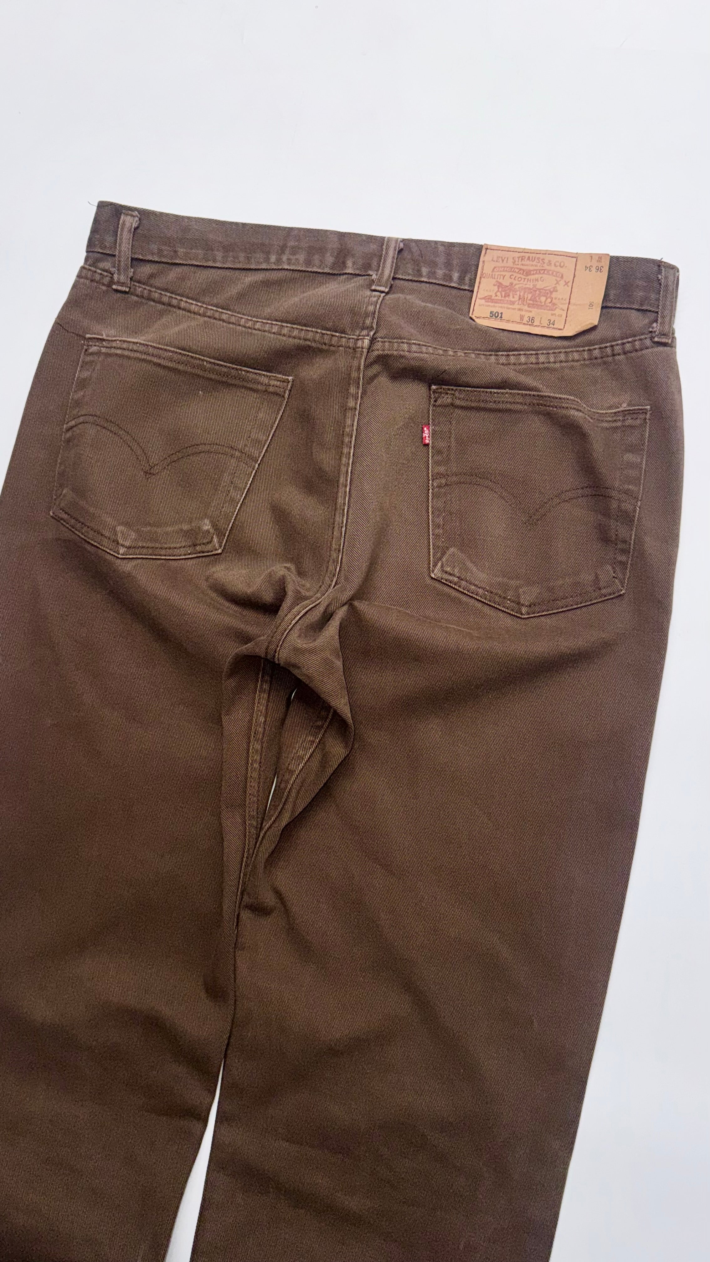 Vintage Brown Levi’s Jeans