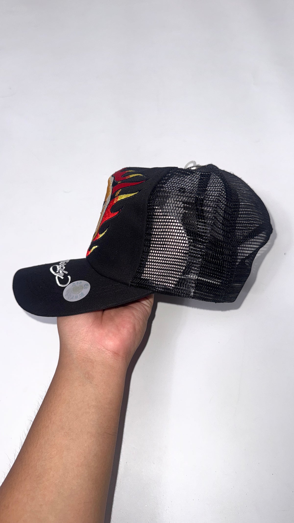 Y2K Ed hardy “Fire Skull” Cap