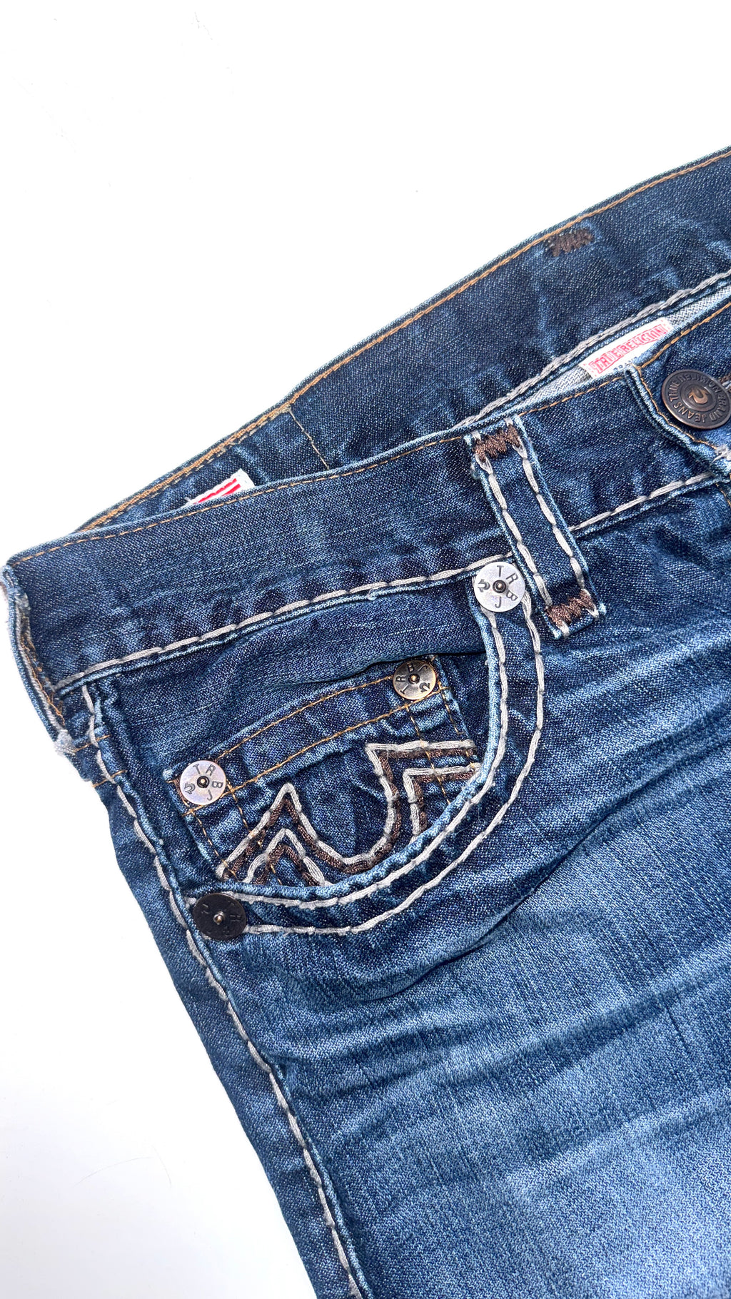 2000s True Religion Straight Fit Denim Jeans