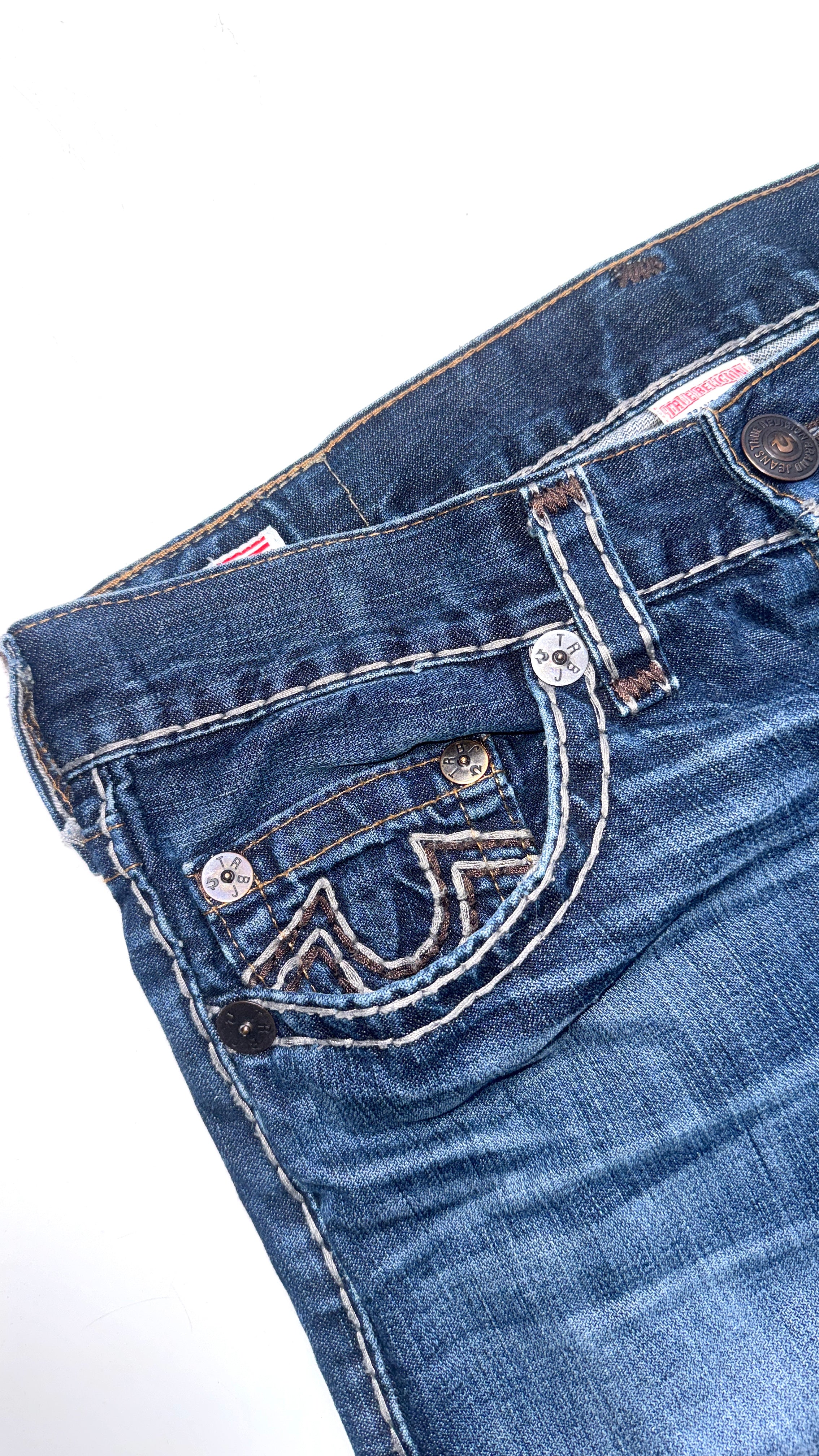 2000s True Religion Straight Fit Denim Jeans