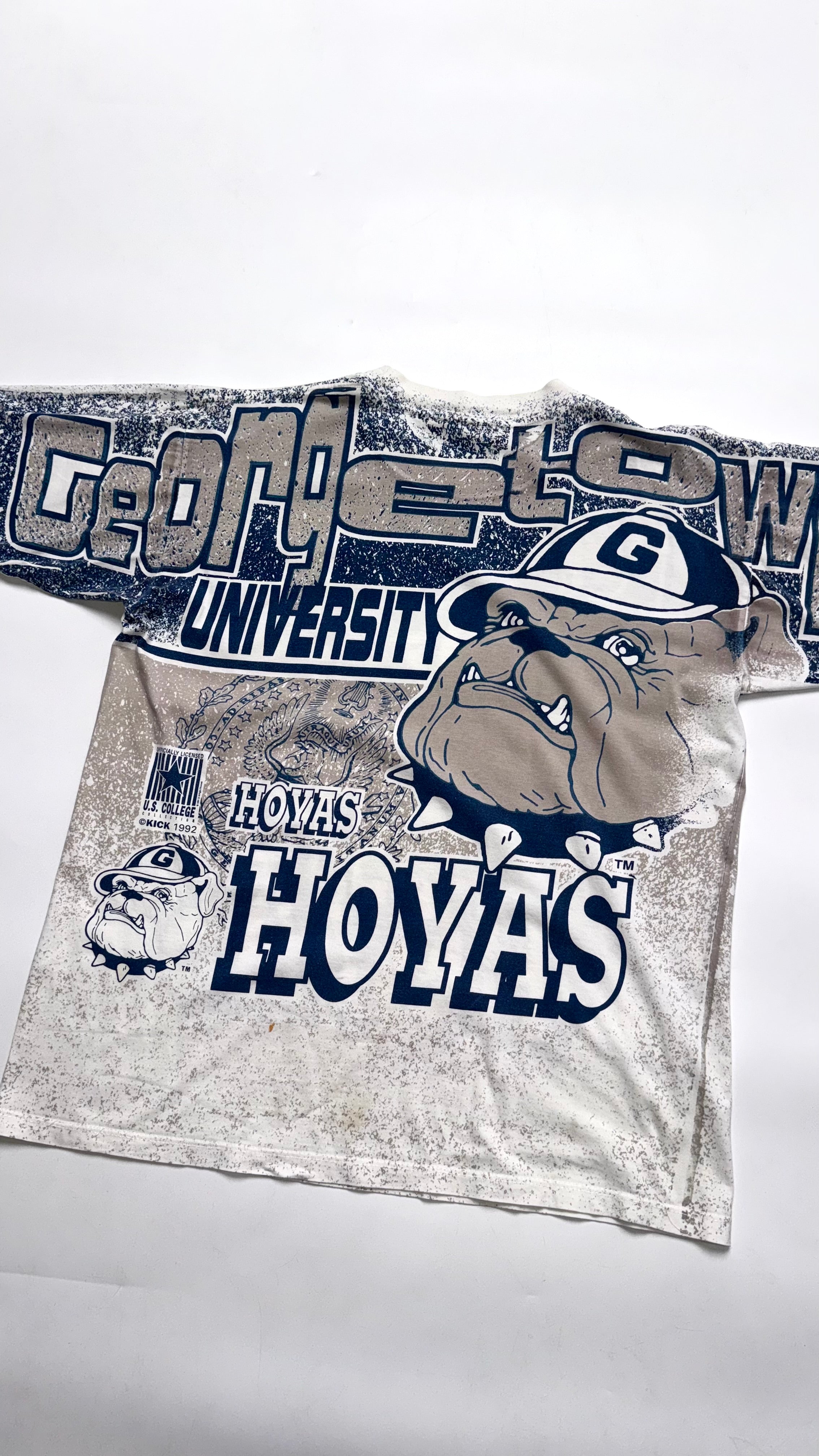 90s Georgetown All Over Print Graphic Tee