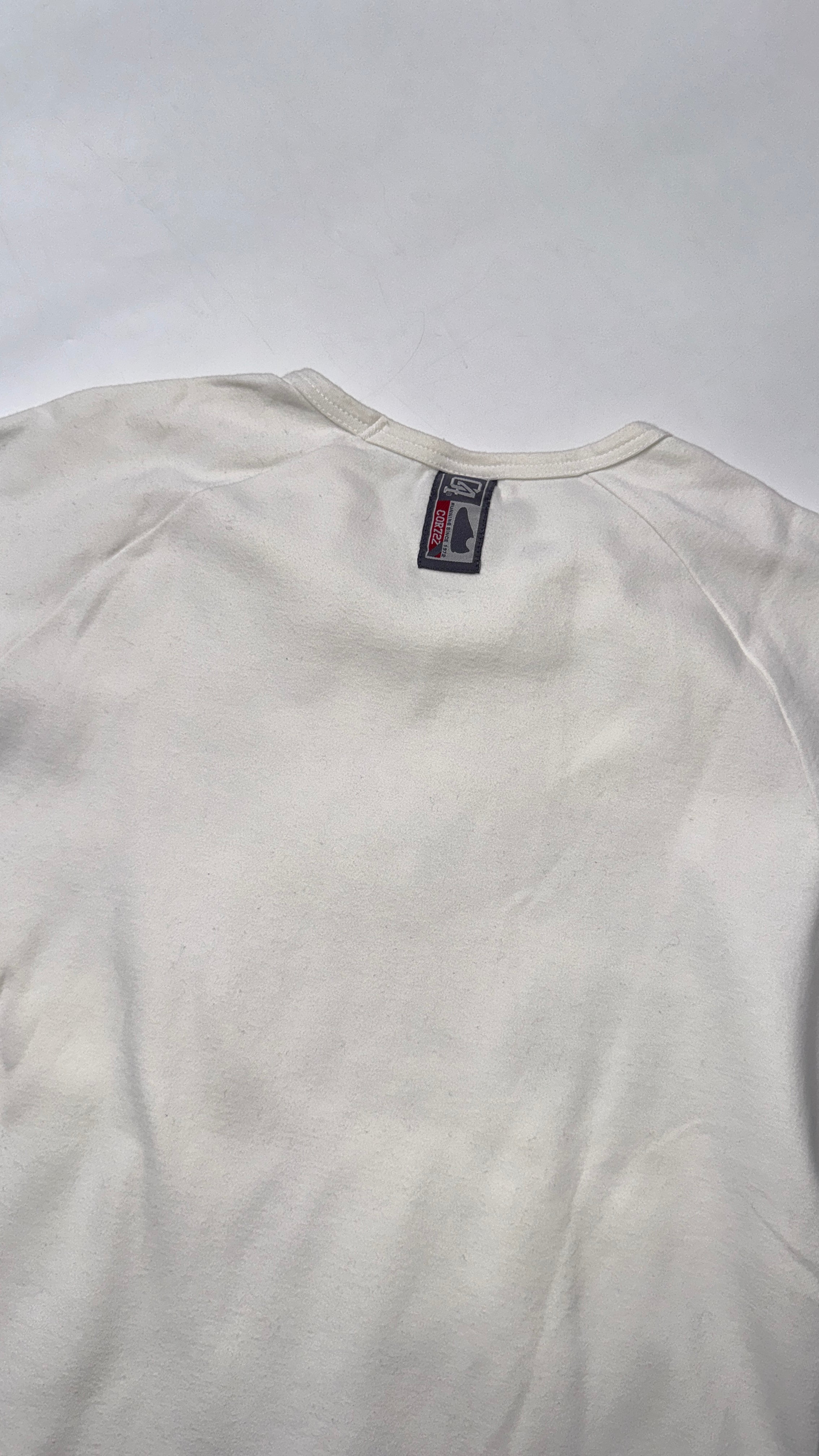 2000s White Nike Cortez Long sleeve shirt