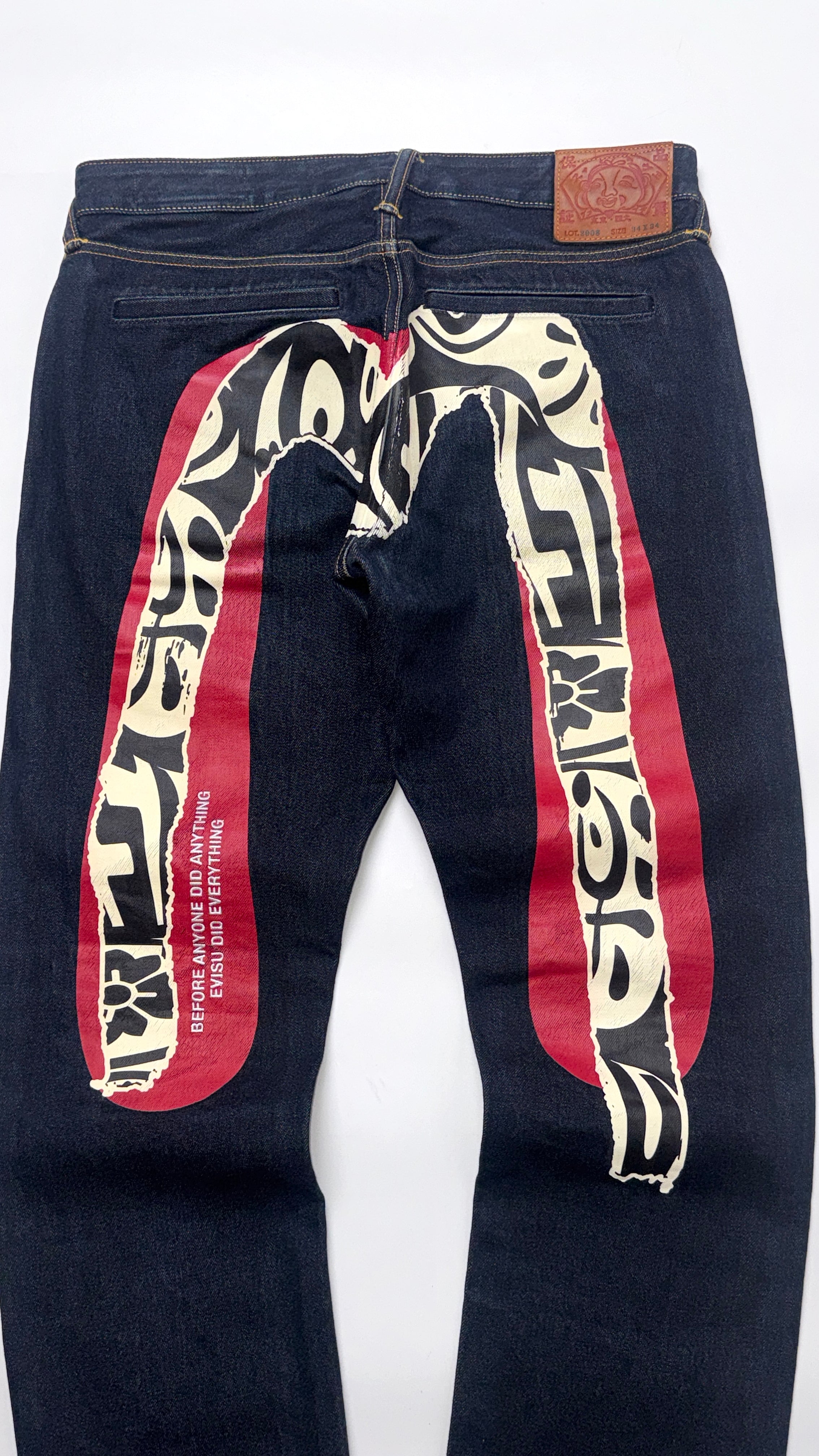 Vintage Evisu Daicock Lot 2008 W34 Straight Fit jeans
