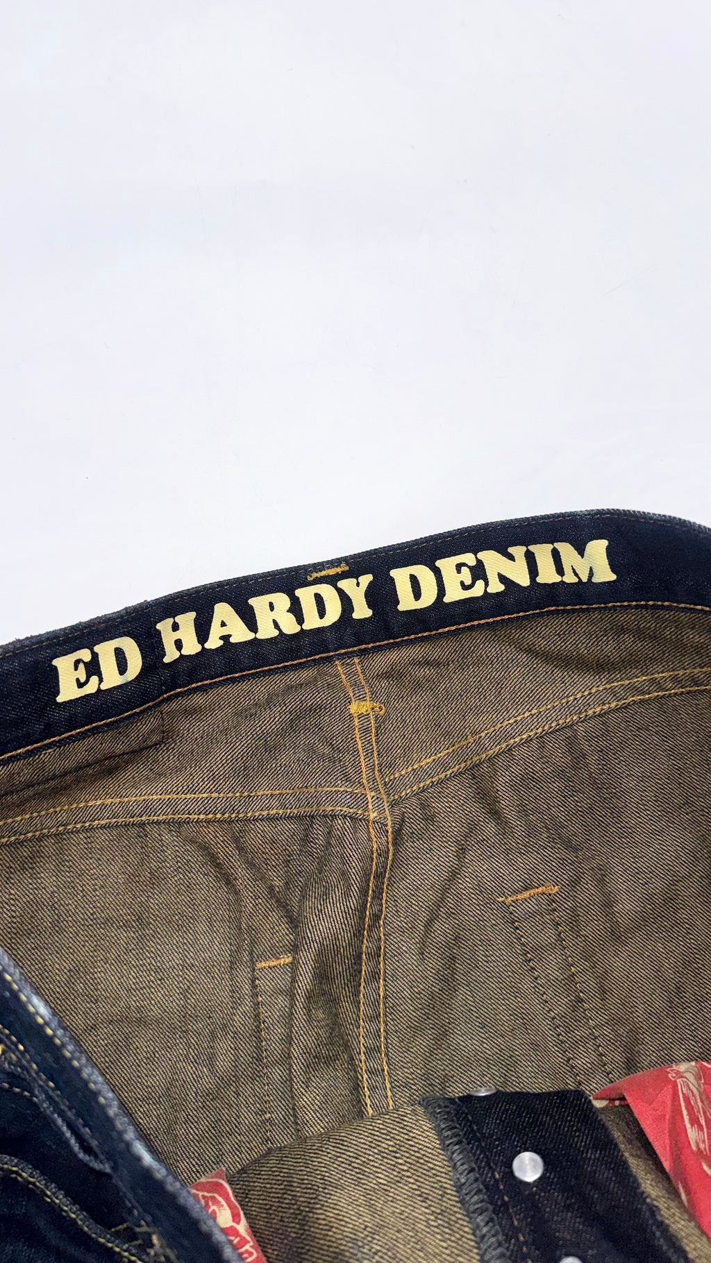 Y2k ED HARDY By Christian Audigier Baggy jeans