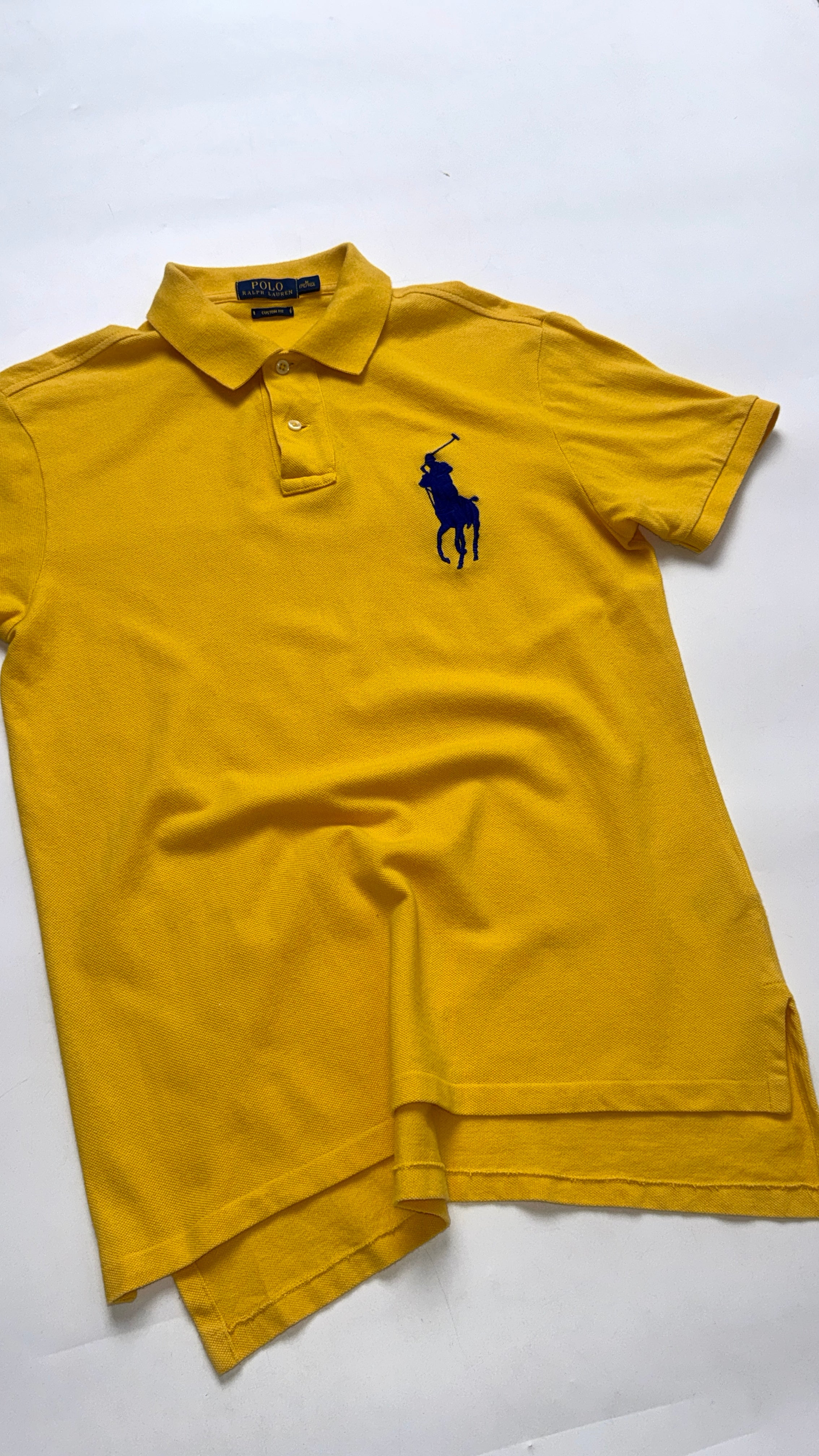2000s Yellow Ralph Lauren Polo Tee