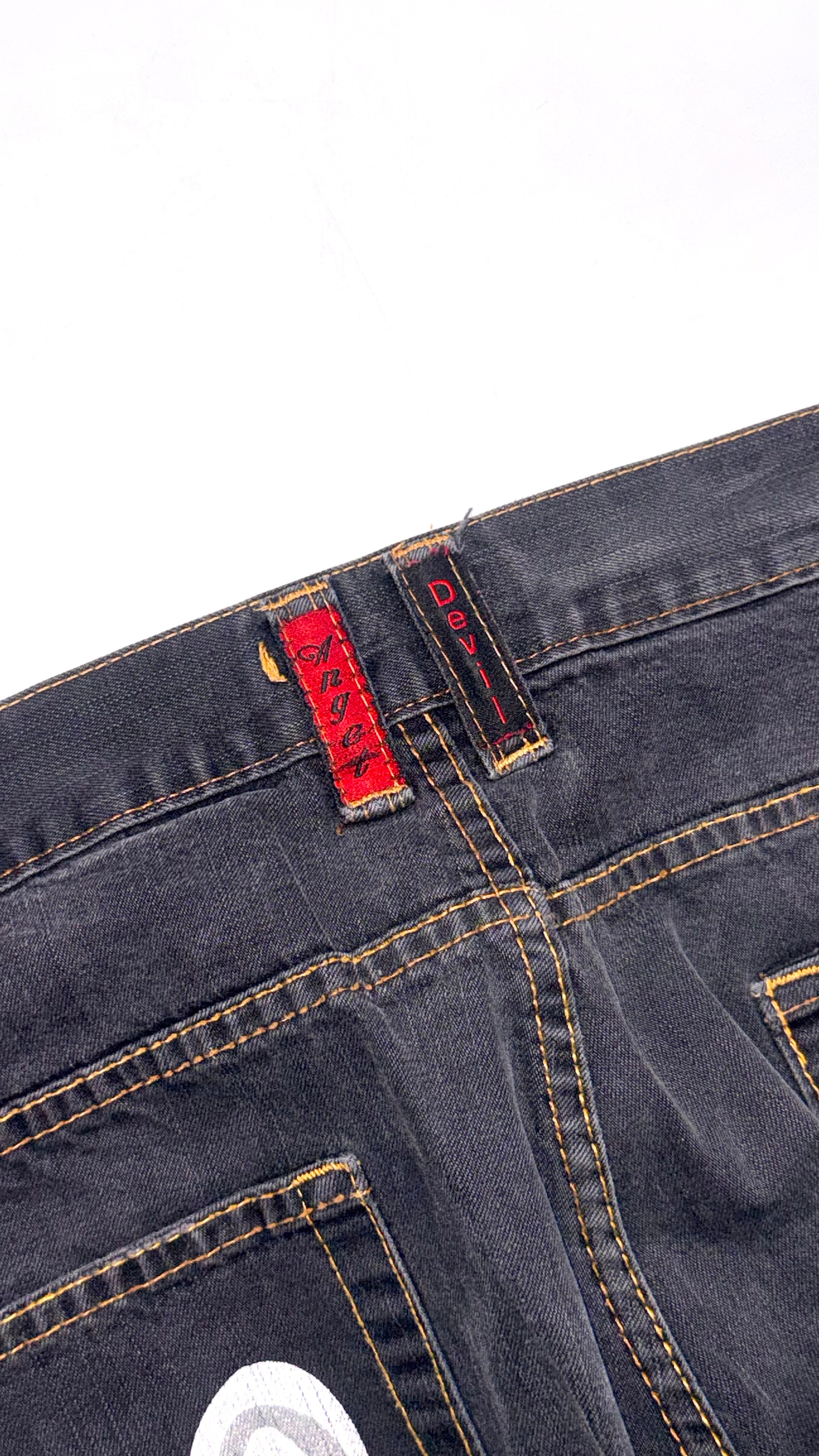 Y2K Angels & Devil jeans
