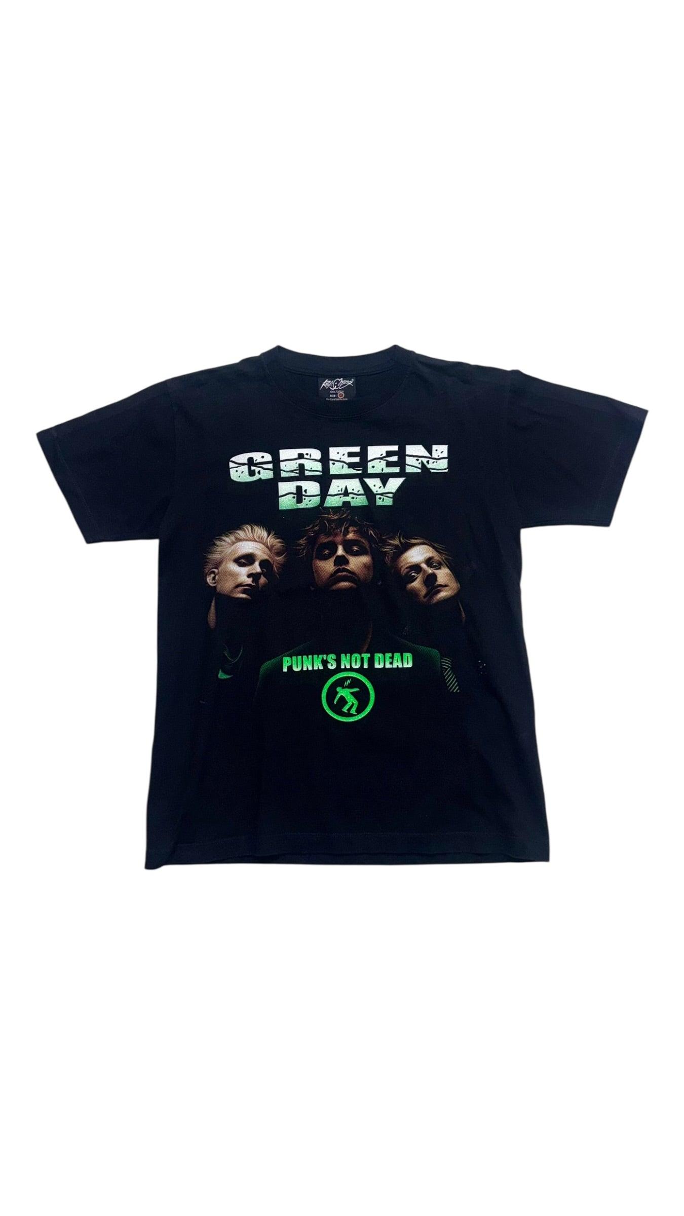 2000s Vintage “Green Day Punk’s Not Dead” Graphic T shirt