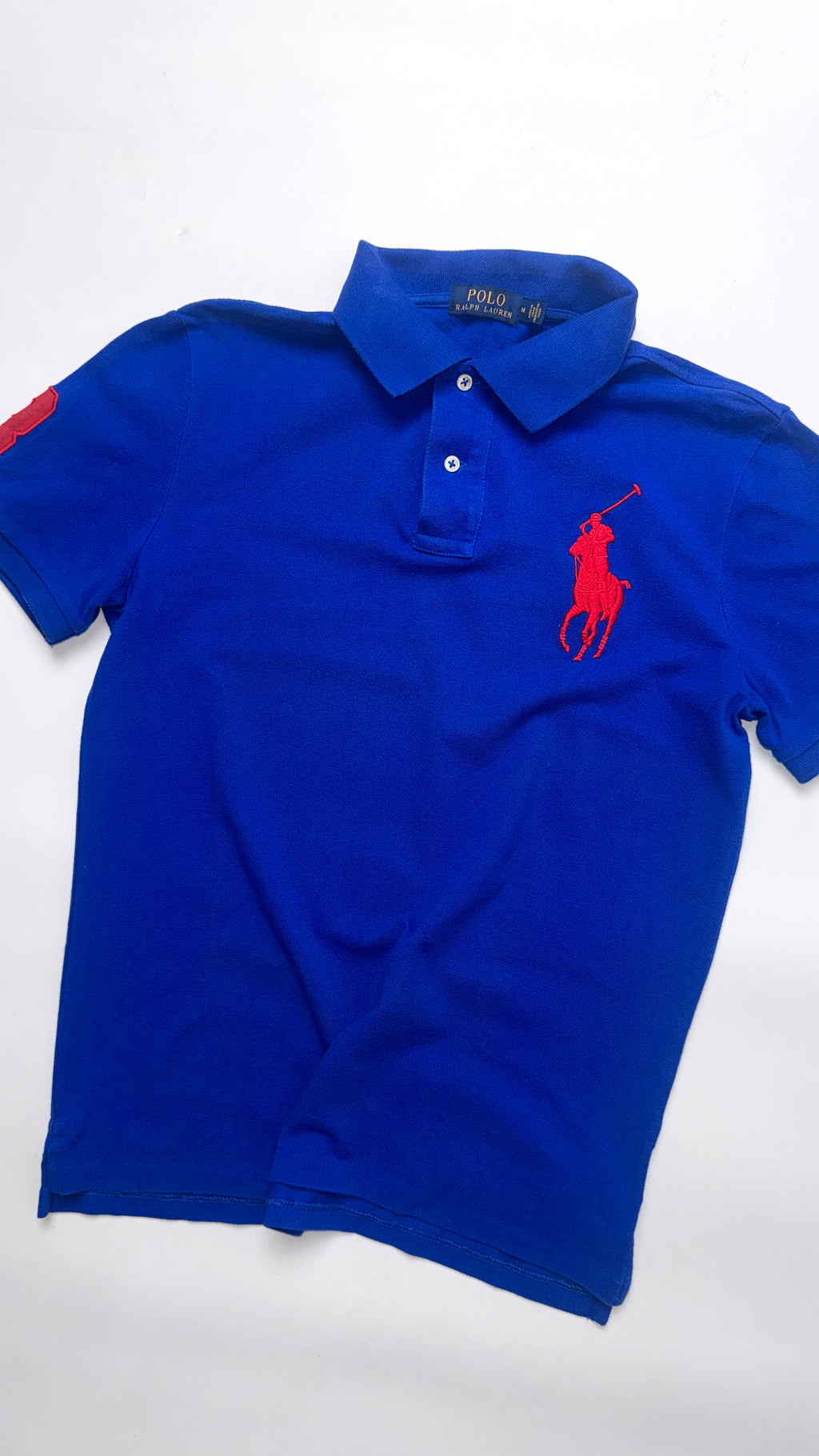 2000s Ralph Lauren Dark Blue Polo Tee