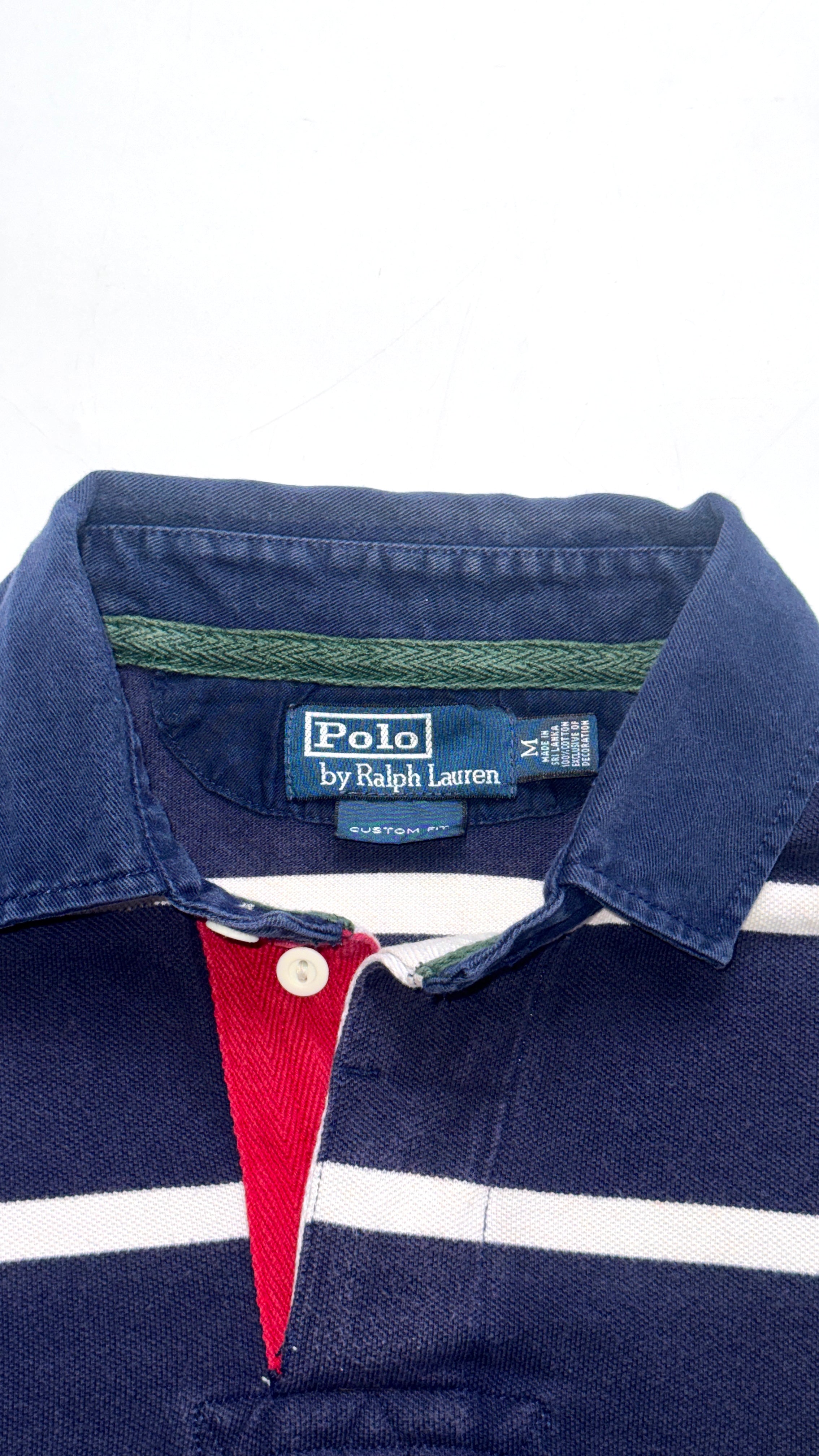 Vintage Ralph Lauren Stripped Polo Shirt