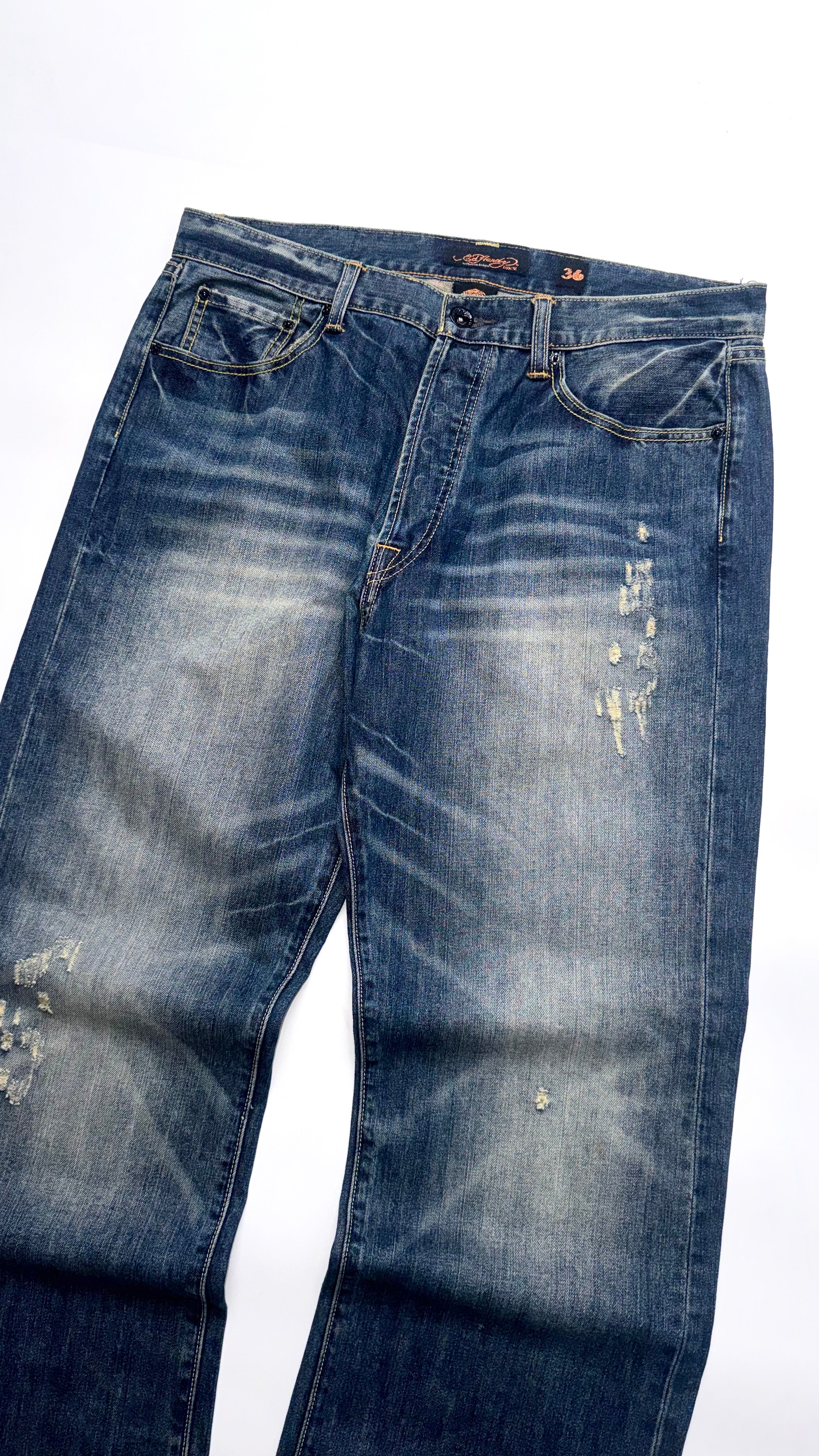 2000s Ed Hardy Baggy Jeans
