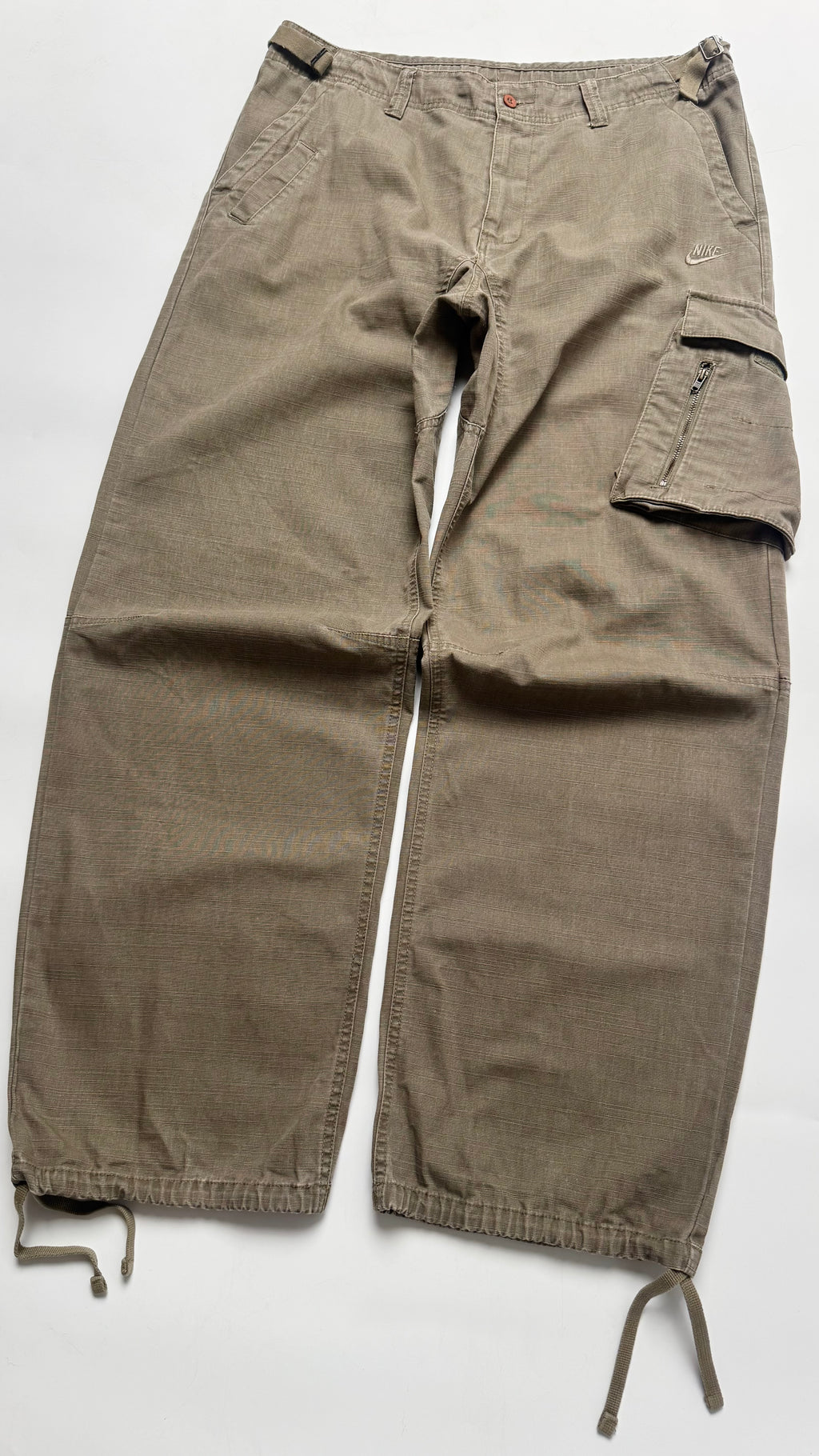 2000s Nike Brown/ Khaki Cargo Pants