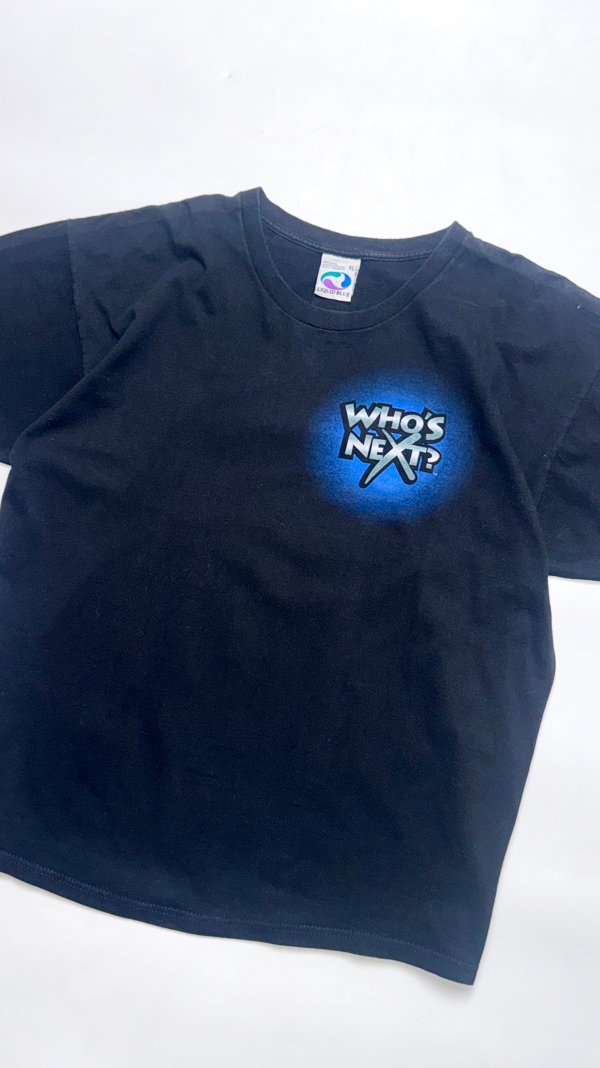 Vintage 1998 Liquid Blue Tag / “Bill Goldberg” WCW Graphic T shirt