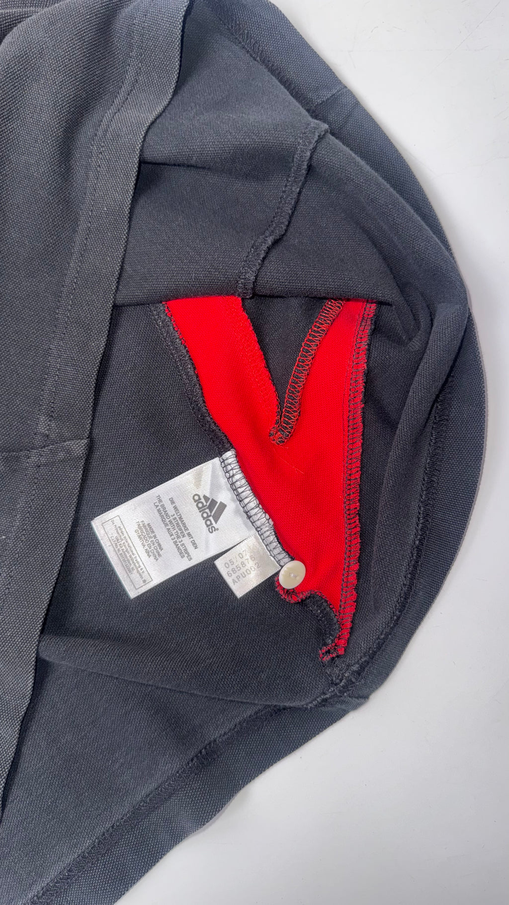 Vintage Adidas x Liverpool Polo T shirt
