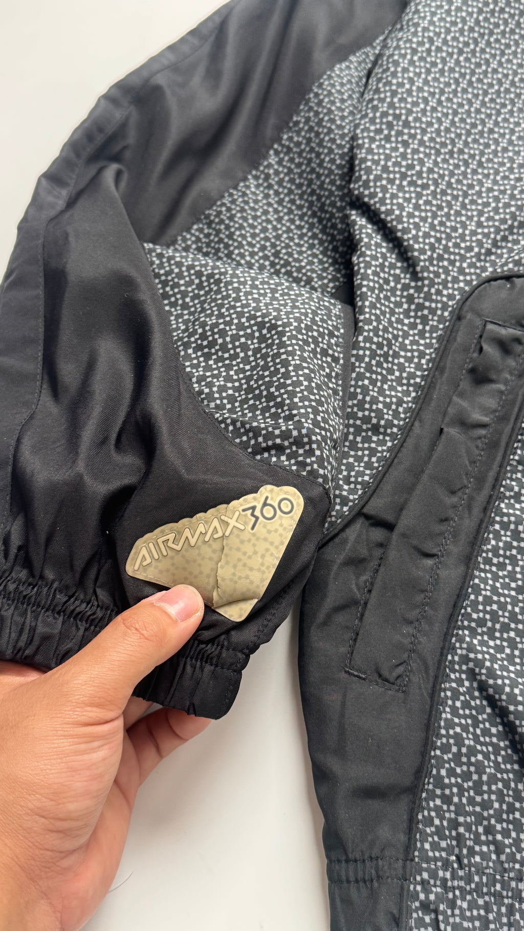 00s Nike Air Max Black Track Jacket