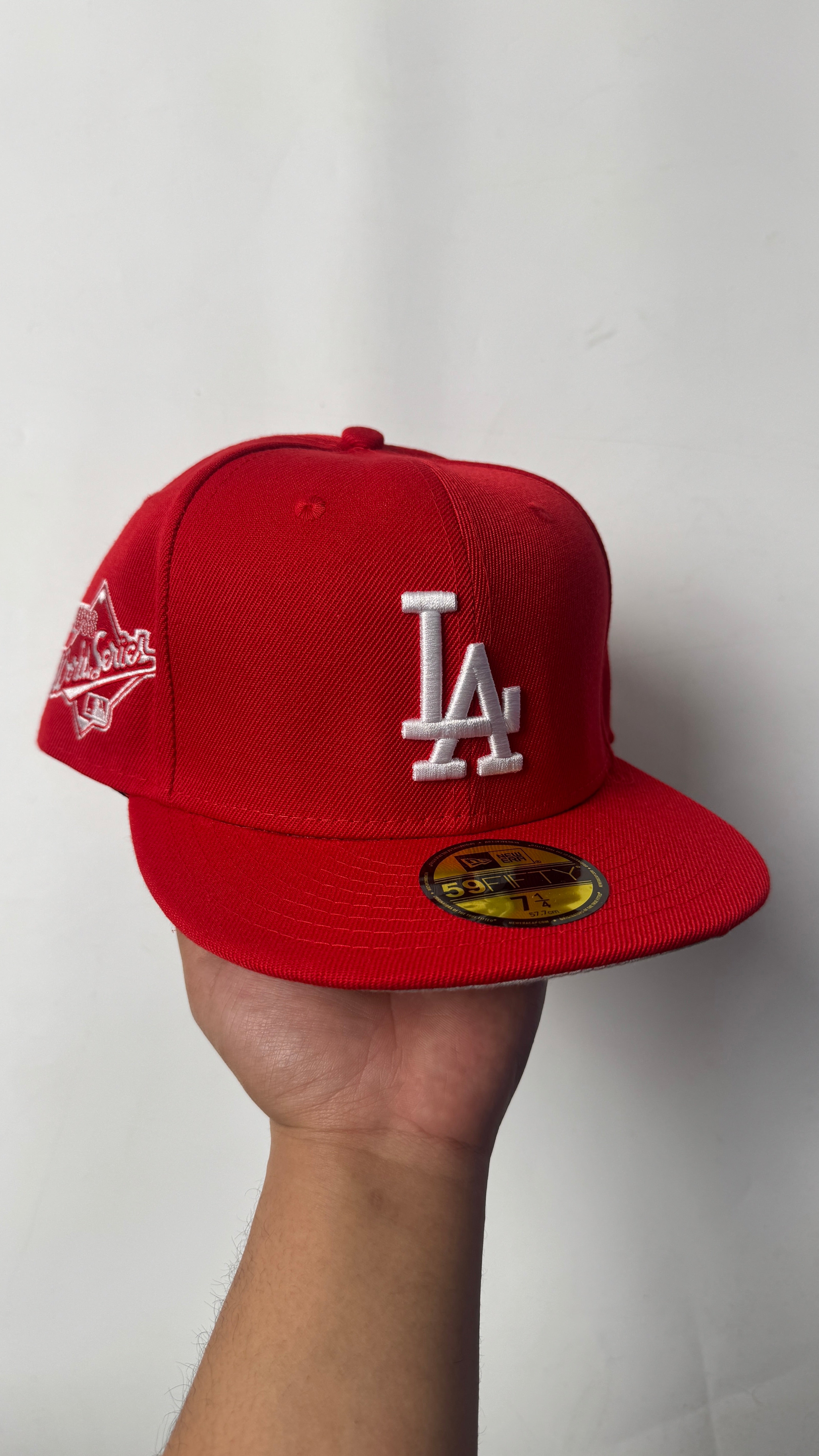 New Era Red “LA” Cap