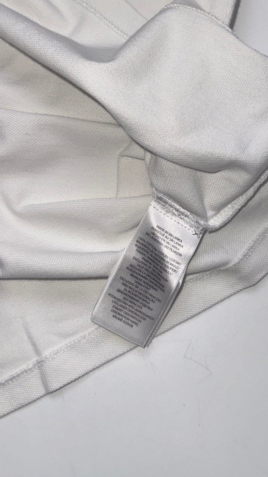 Vintage Ralph Lauren White Polo