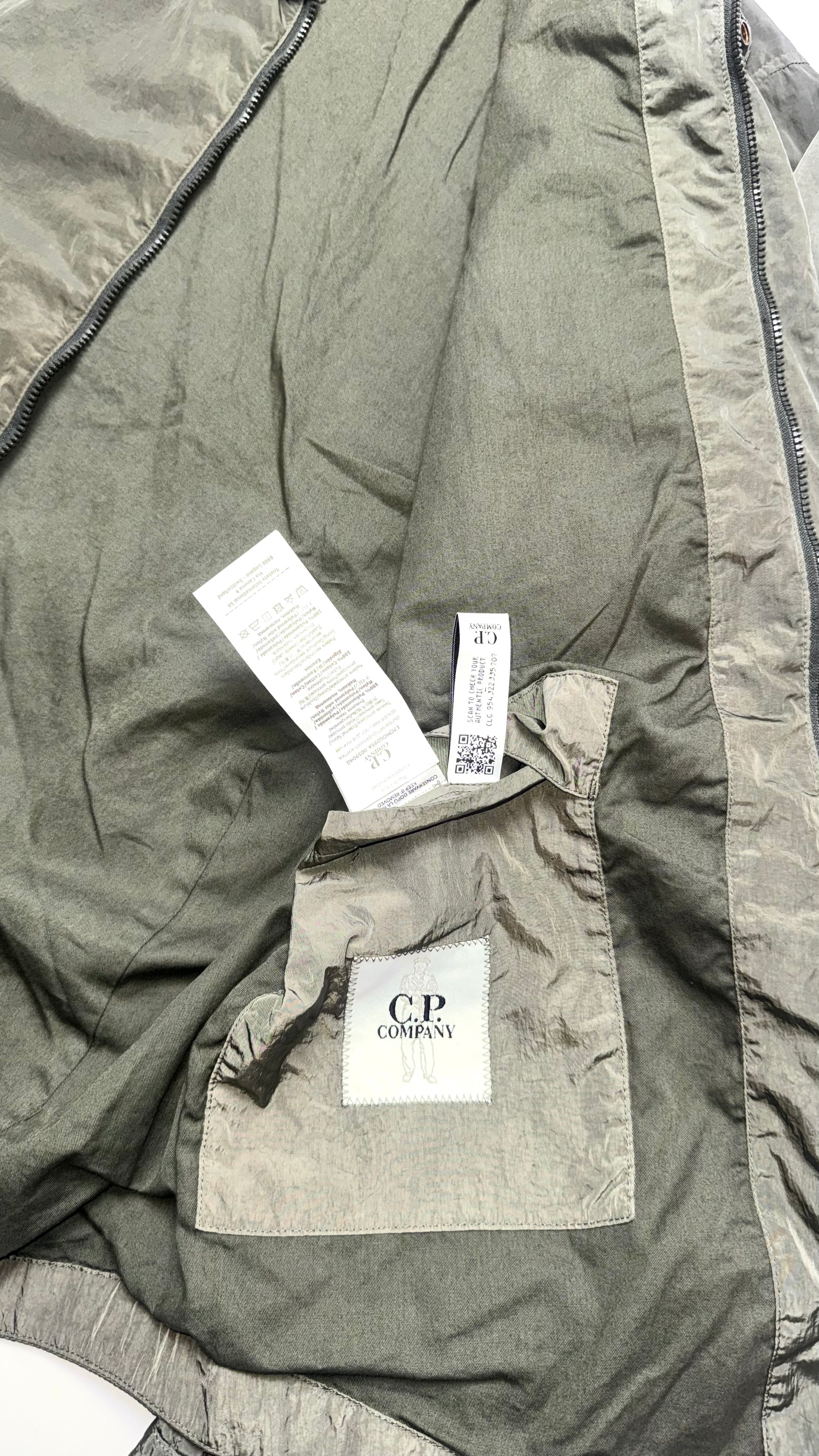 C.P Company Khaki Chrome-R Lightweight Windbreaker Jacket