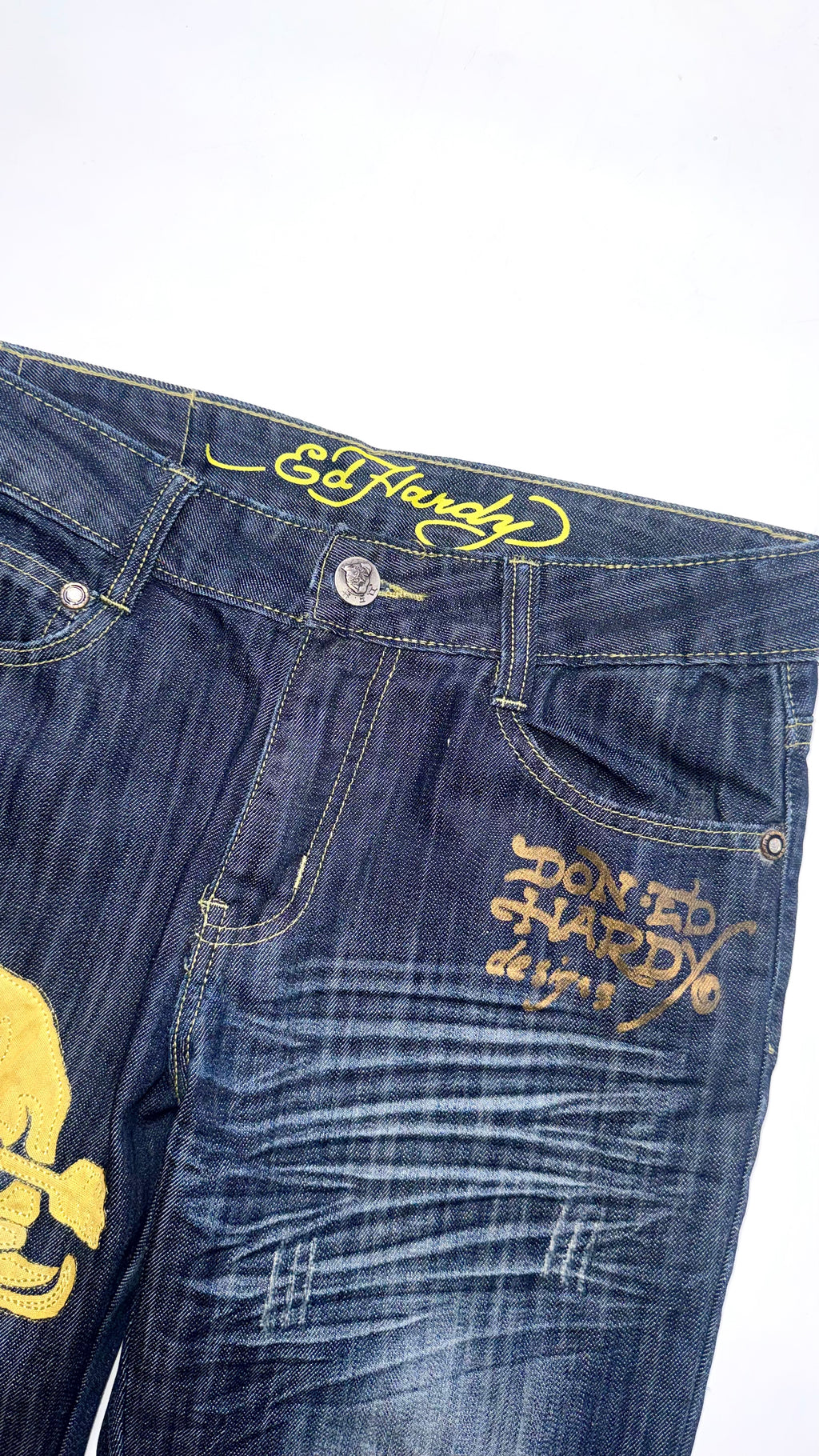 Y2k Women’s Low waist Ed hardy Bootcut Jeans