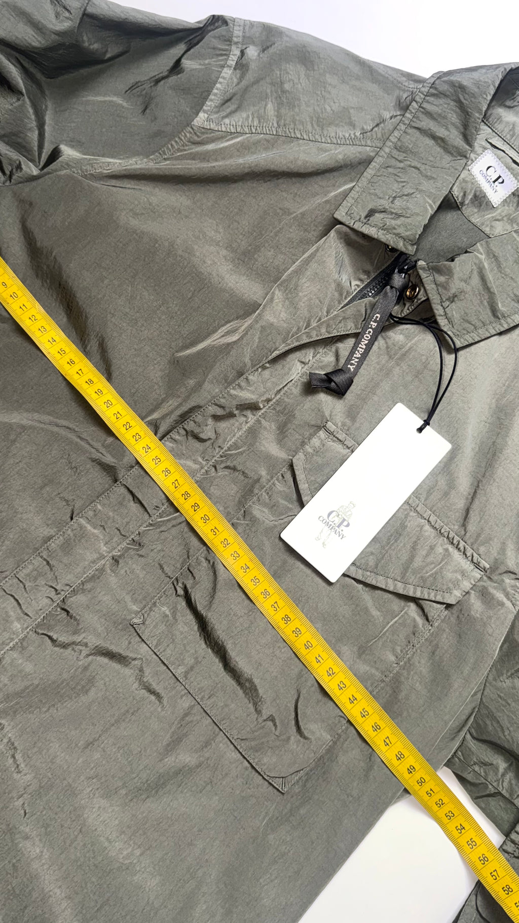 C.P Company Khaki Chrome-R Lightweight Windbreaker Jacket