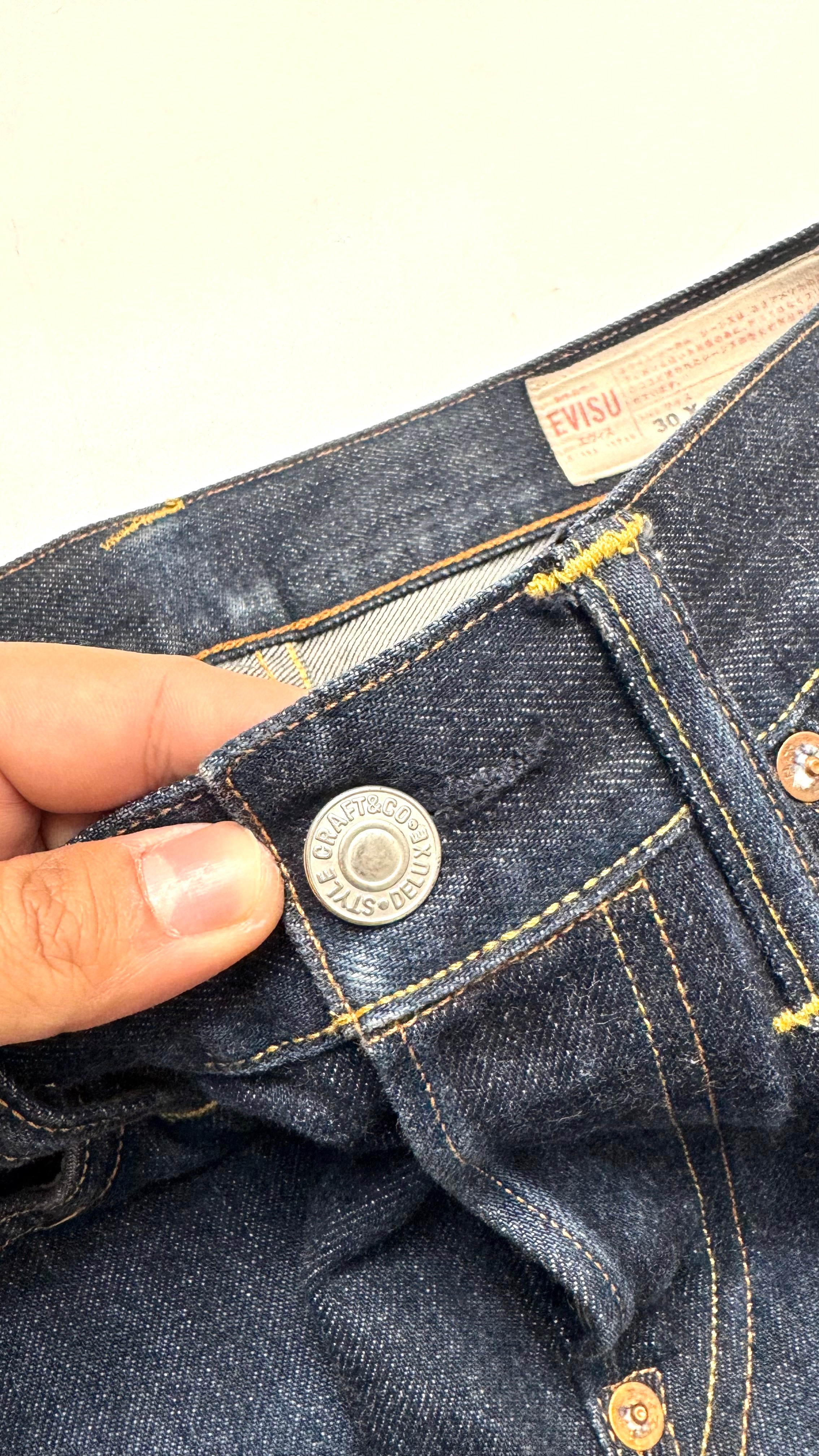 Women’s y2k Evisu Yo-Yo Jeans