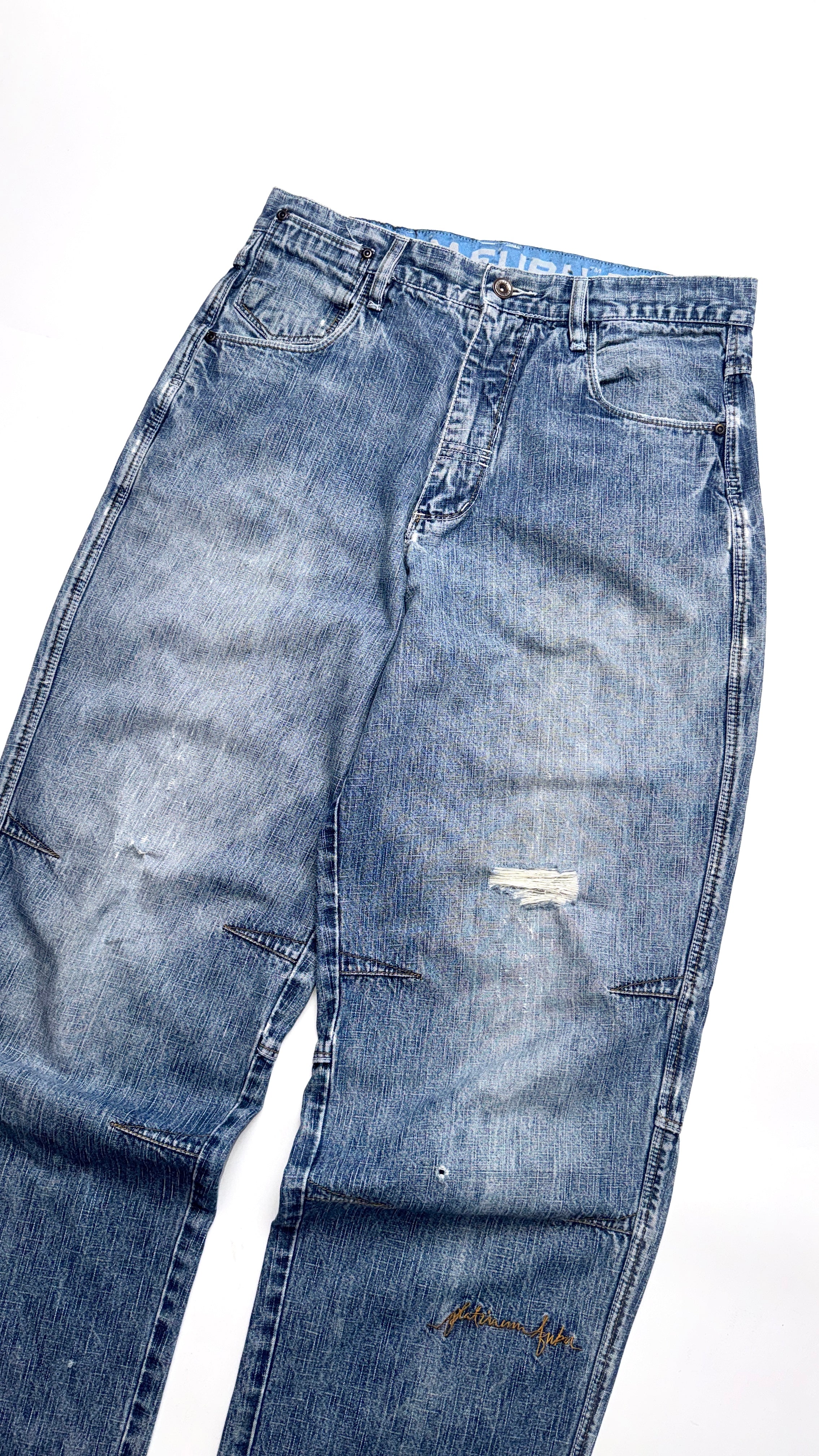 2000s FUBU Fat Albert Baggy denim jeans