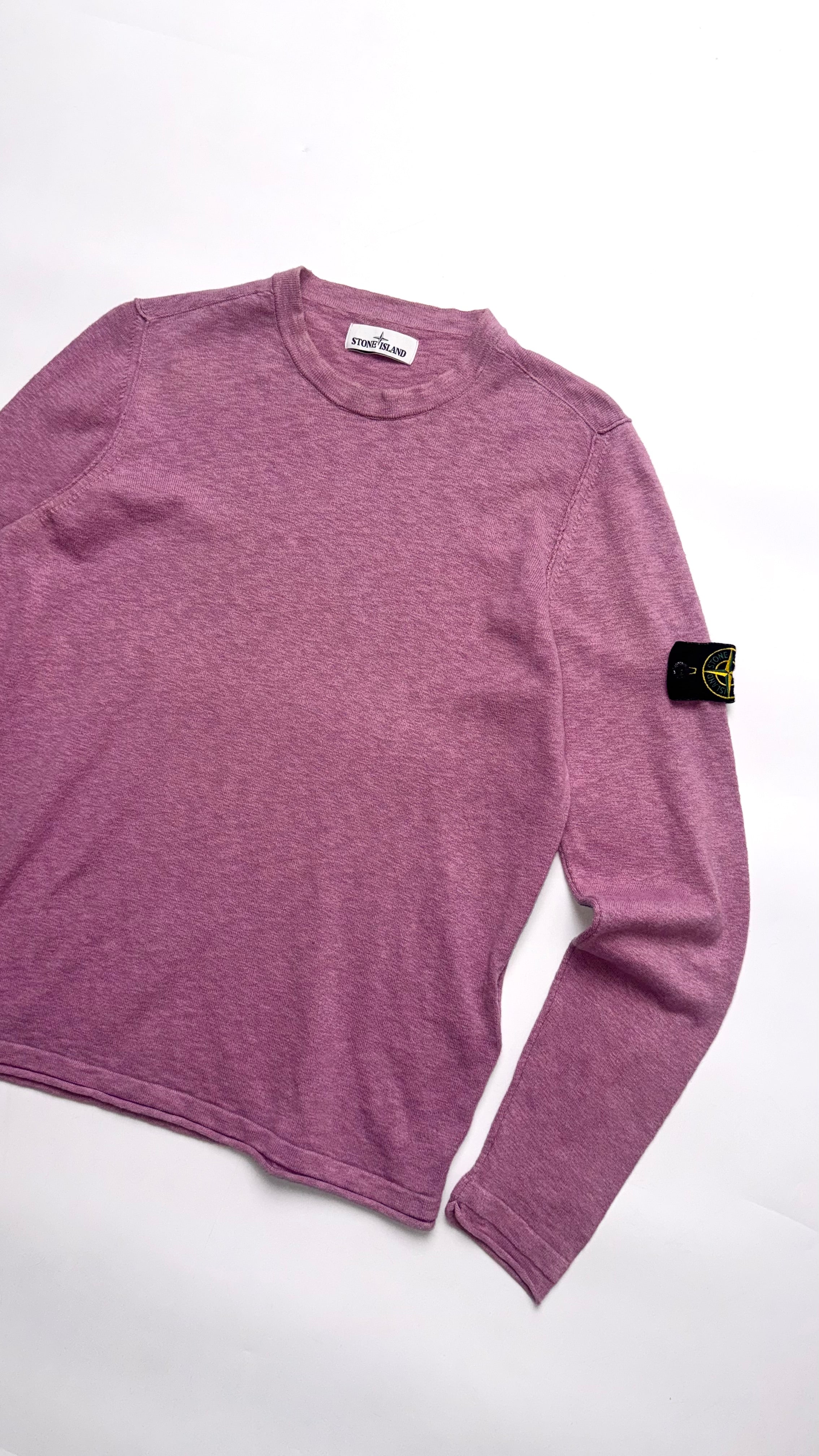 Light Pink Stone Island Sweater SS20