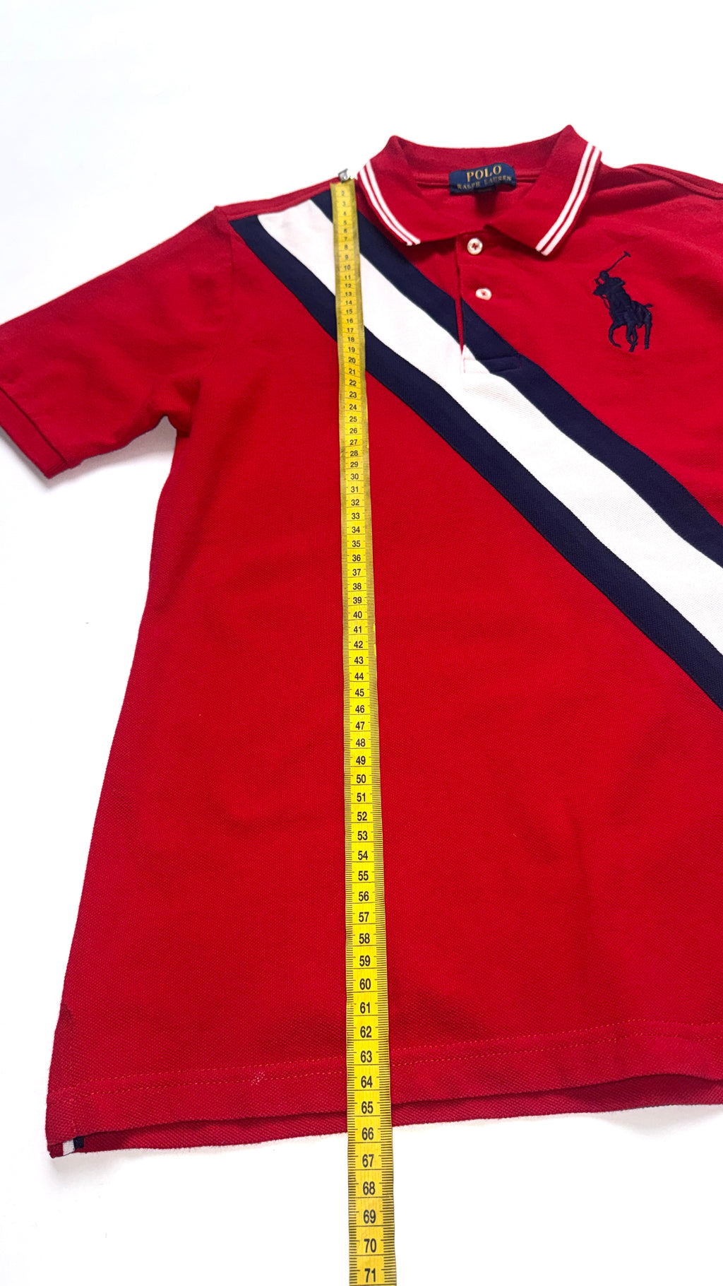 2000s Ralph Lauren Red “USA” Polo Tee