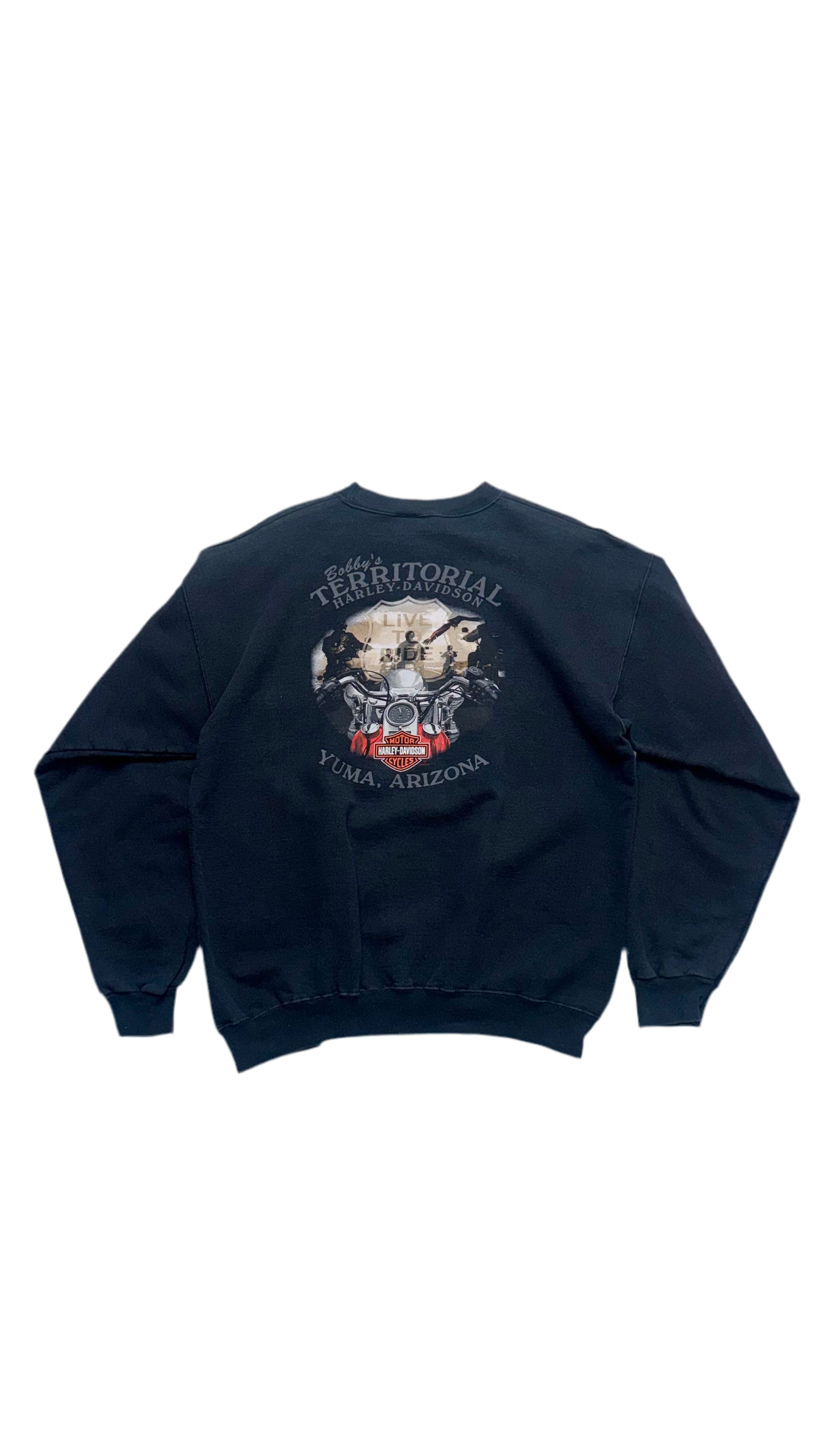 90s Harley Davidson Graphic Crewneck