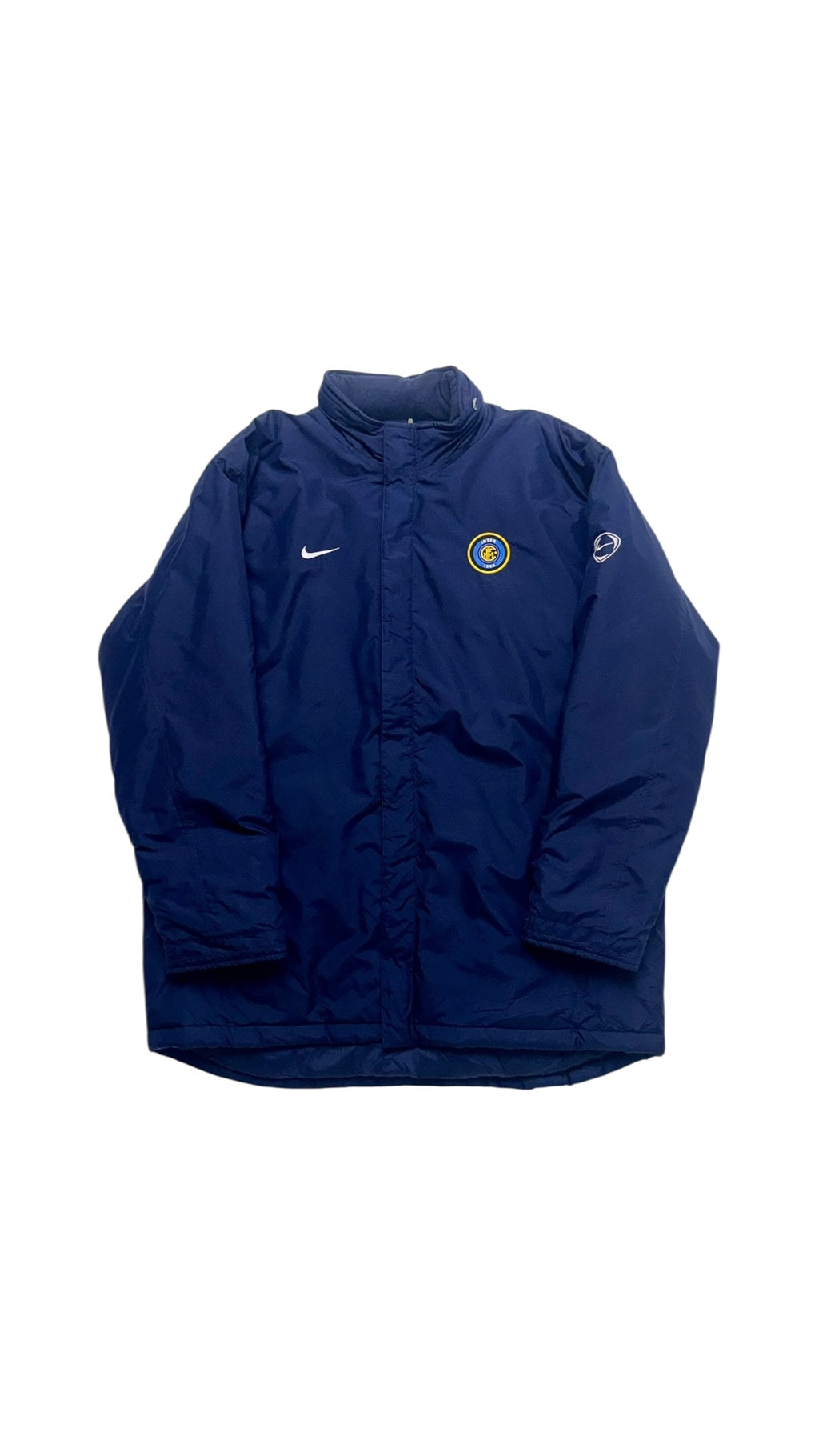 Vintage Nike Inter Milan 2003-04 Coach Heavy Winter Jacket
