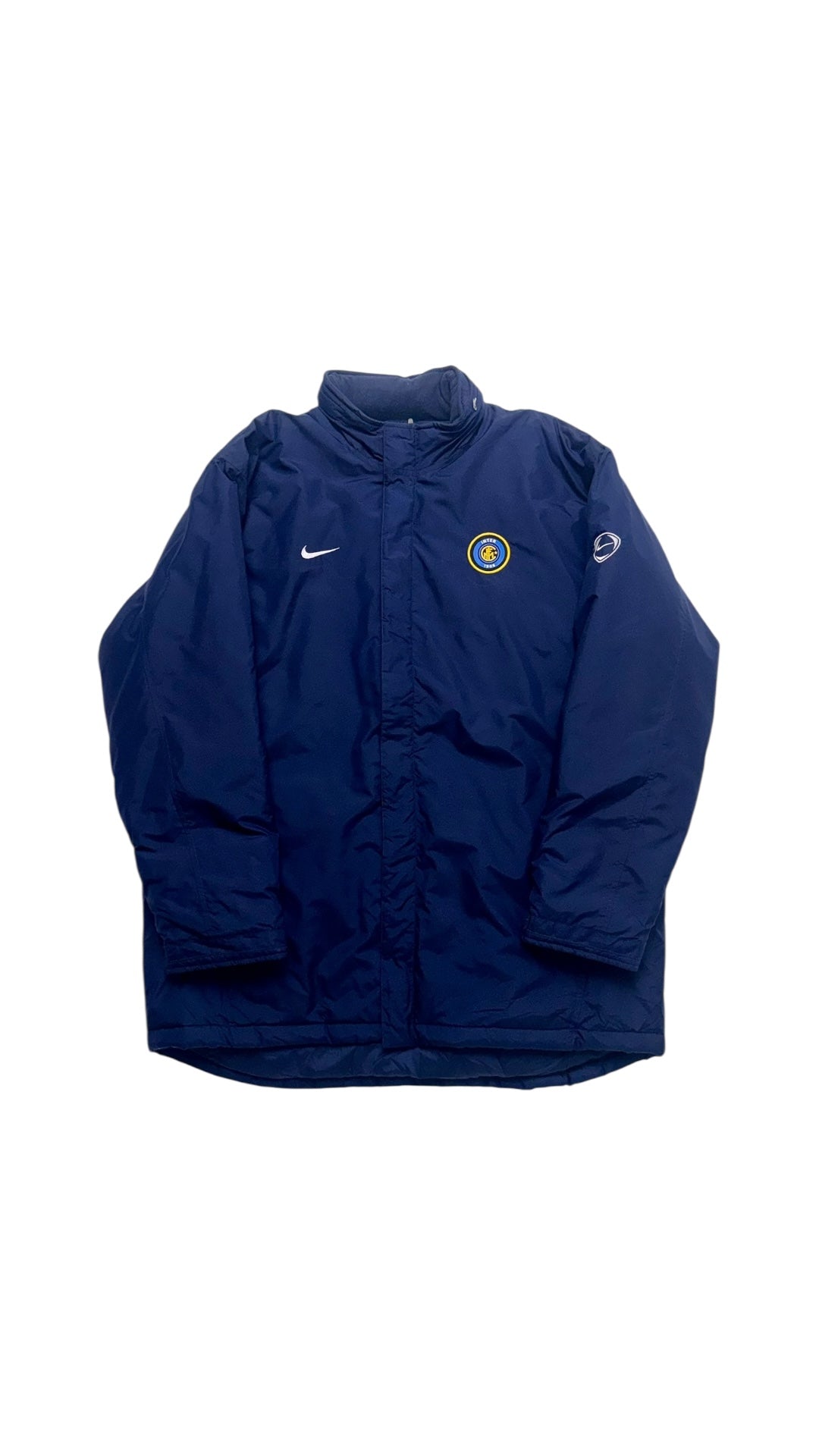 Vintage Nike Inter Milan 2003-04 Coach Heavy Winter Jacket