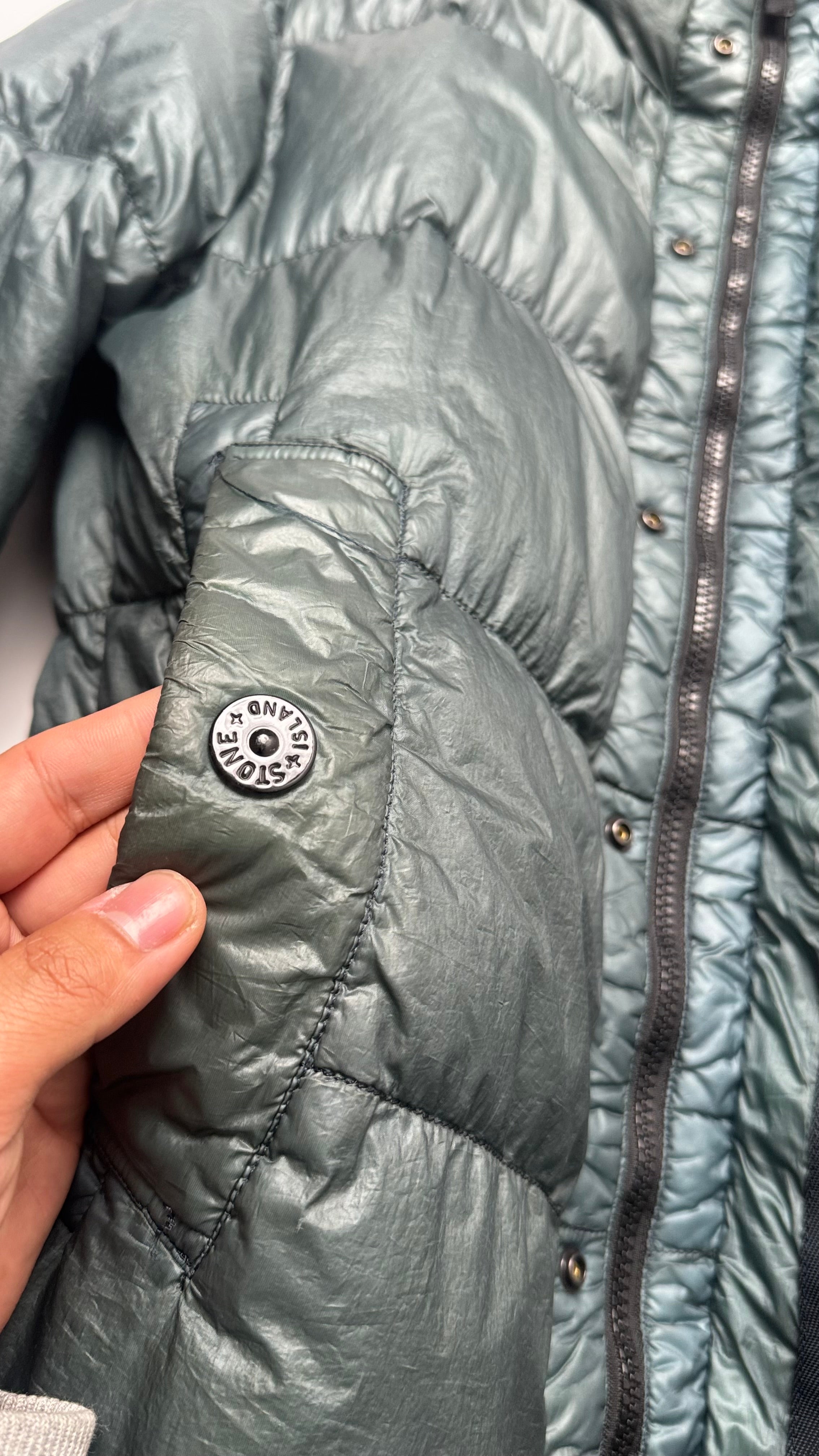 SS13 Stone Island Dark Green Puffer Jacket