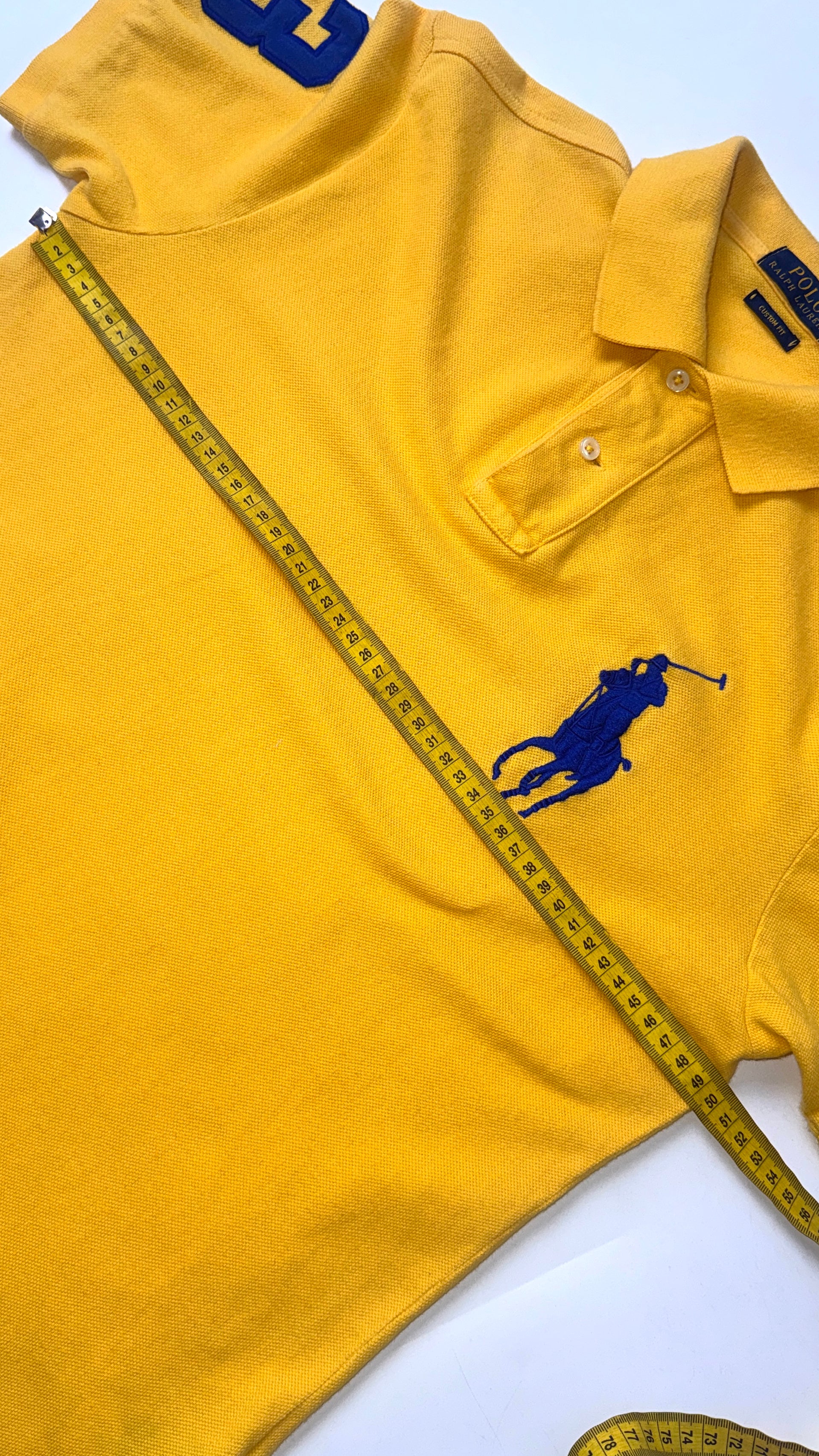 2000s Yellow Ralph Lauren Polo Tee