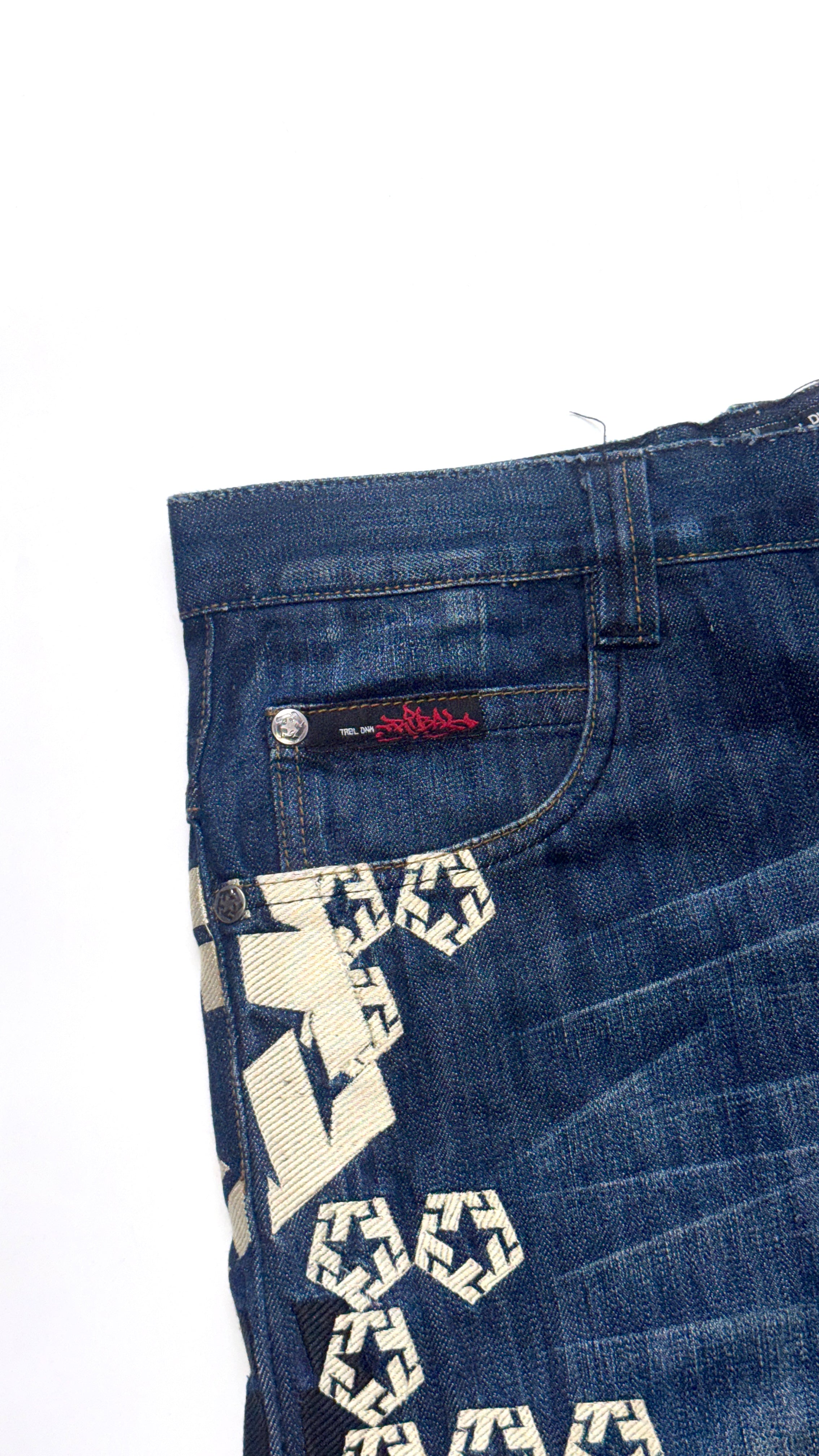 2000s Tribal Baggy Jorts