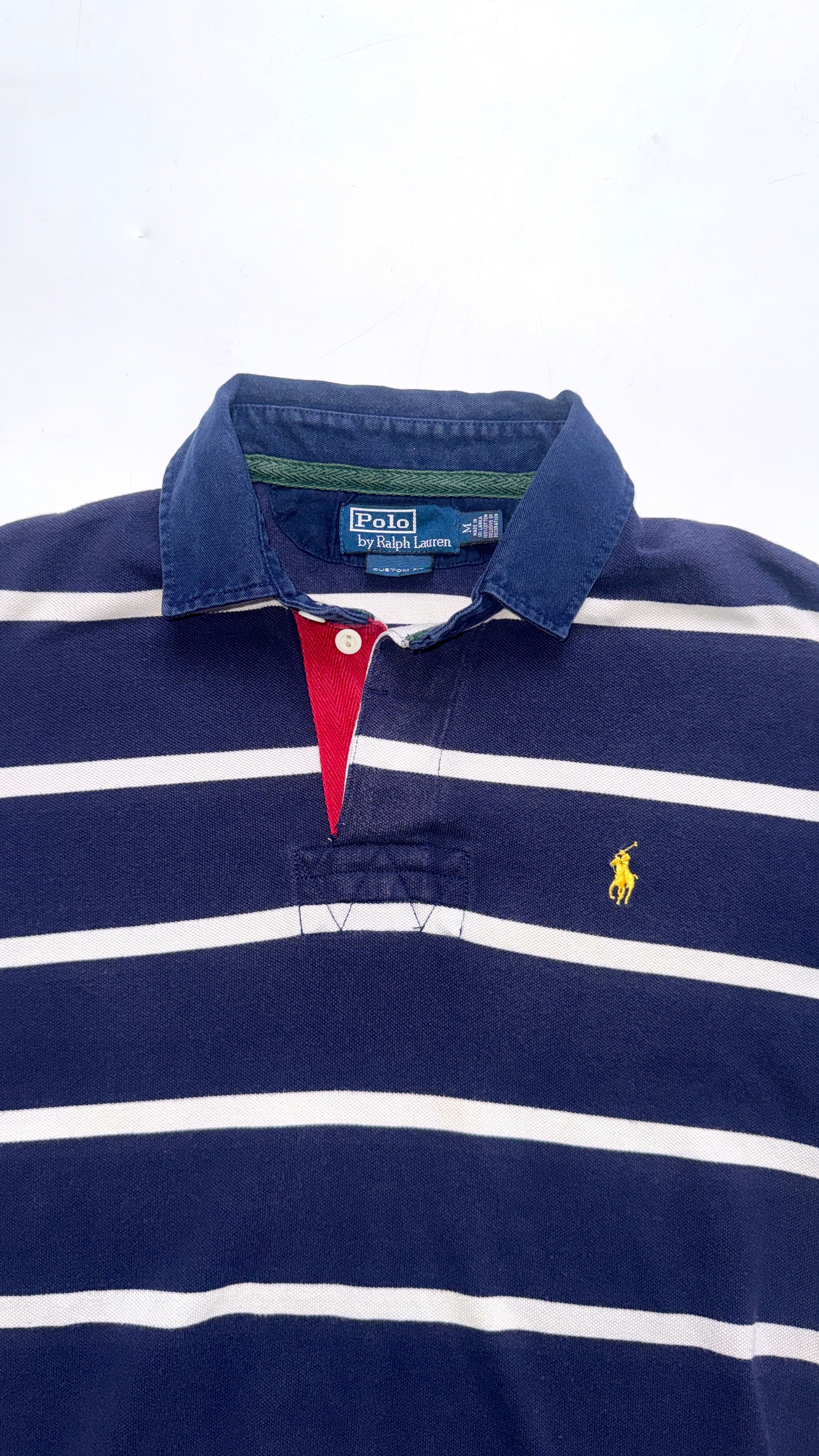 Vintage Ralph Lauren Stripped Polo Shirt