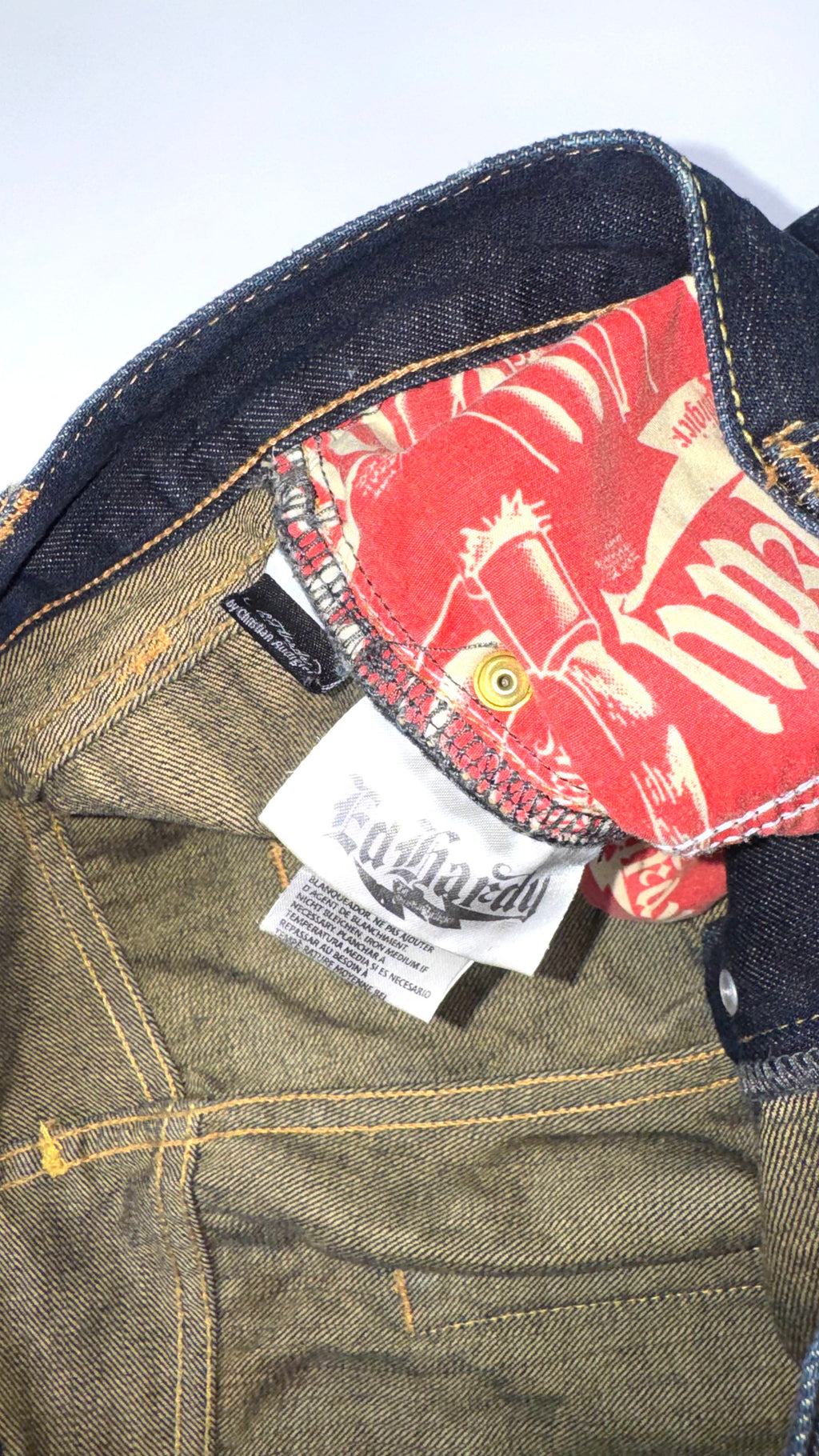 Y2k ED HARDY By Christian Audigier Baggy jeans
