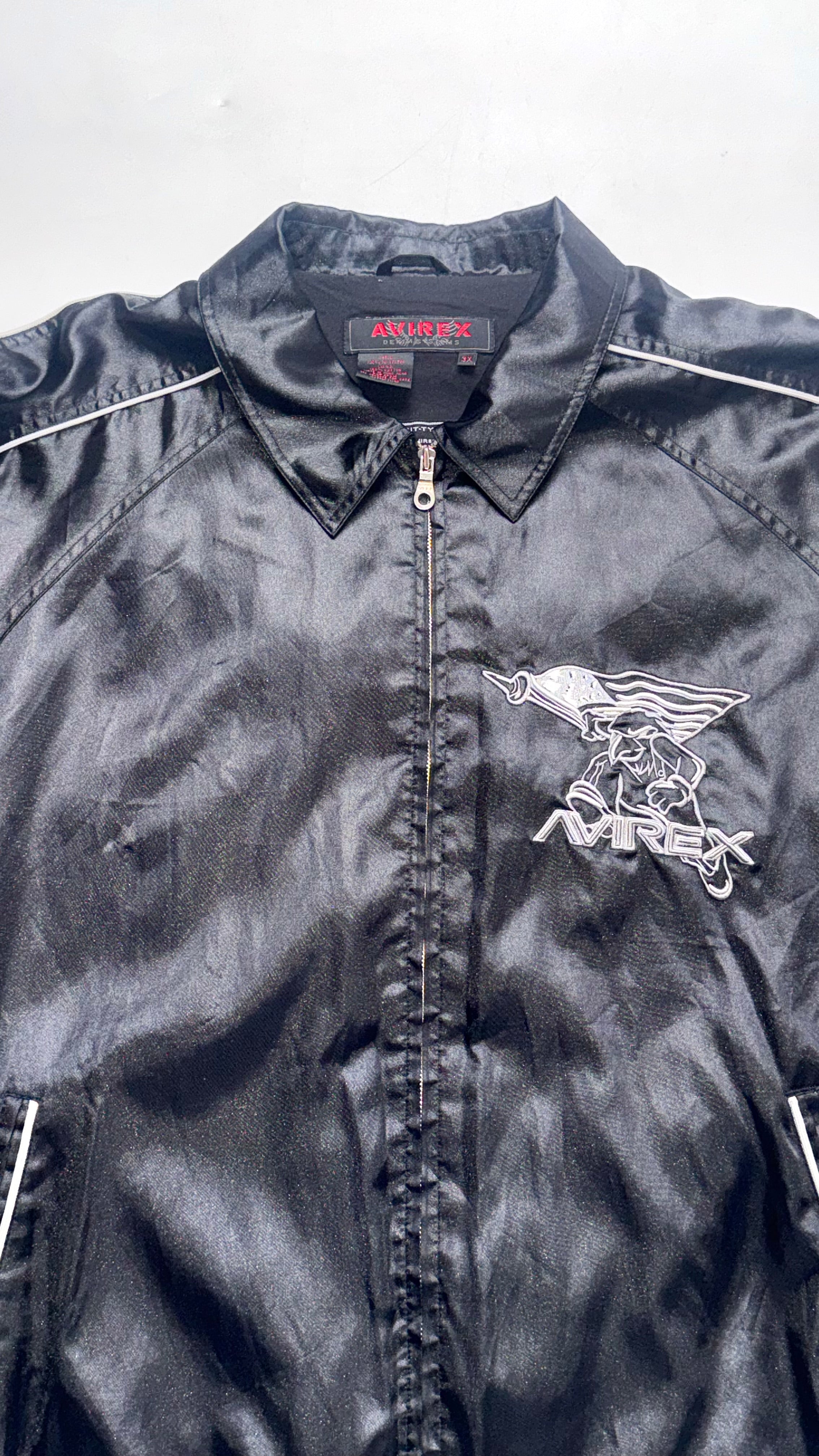 Vintage Avirex Oversized Black Jacket