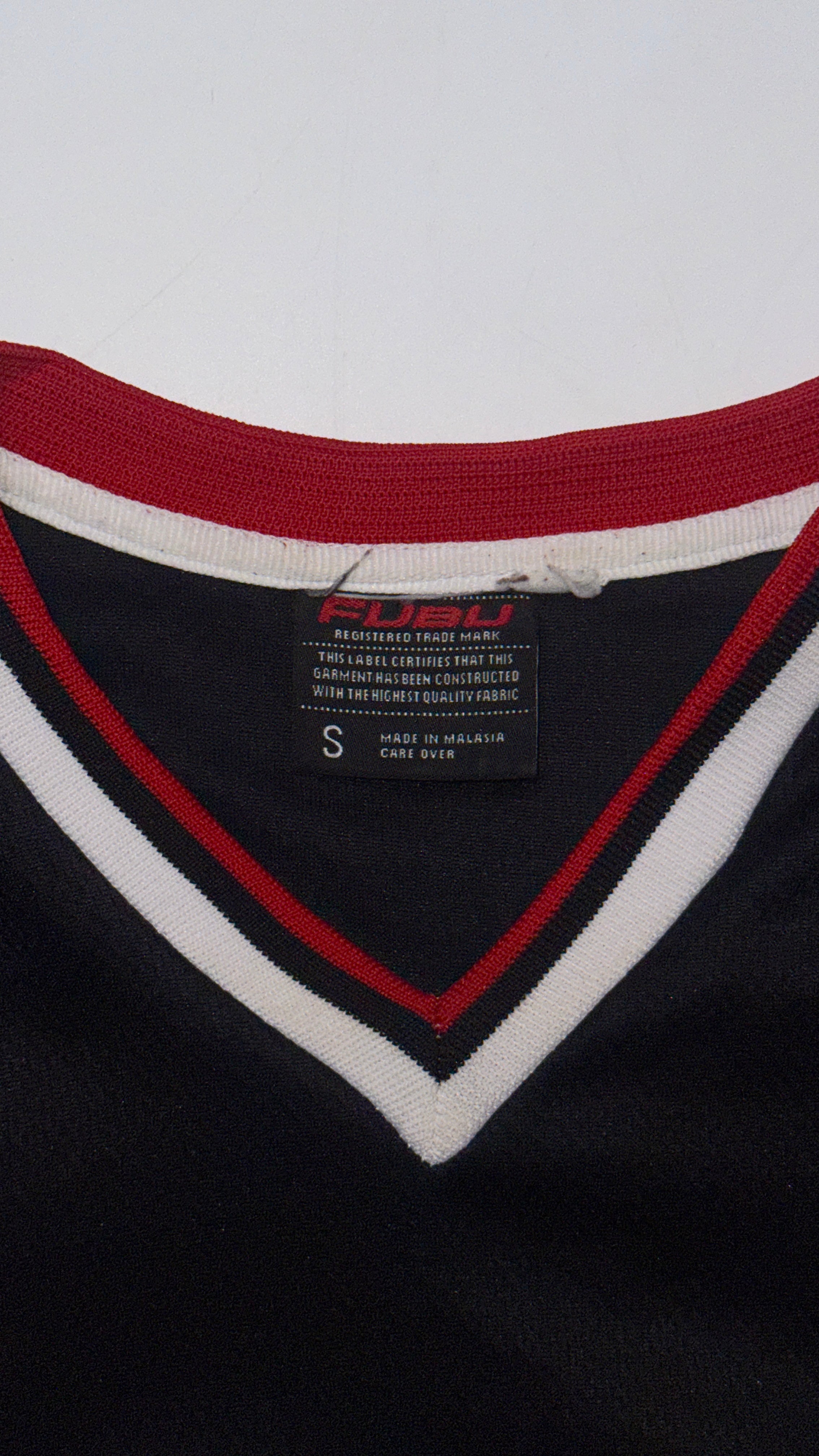 2000s FUBU Black/Red Jersey