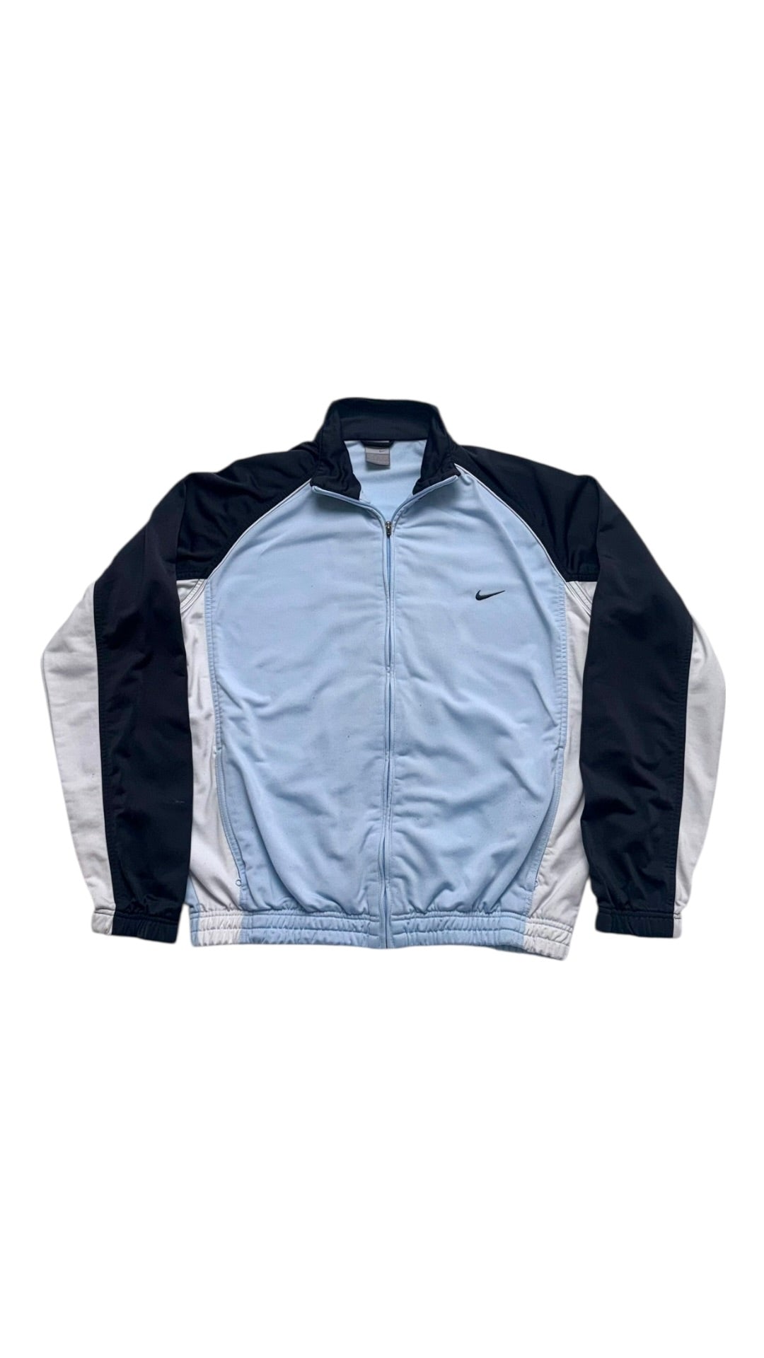 2000s Nike Baby Blue Track Jacket