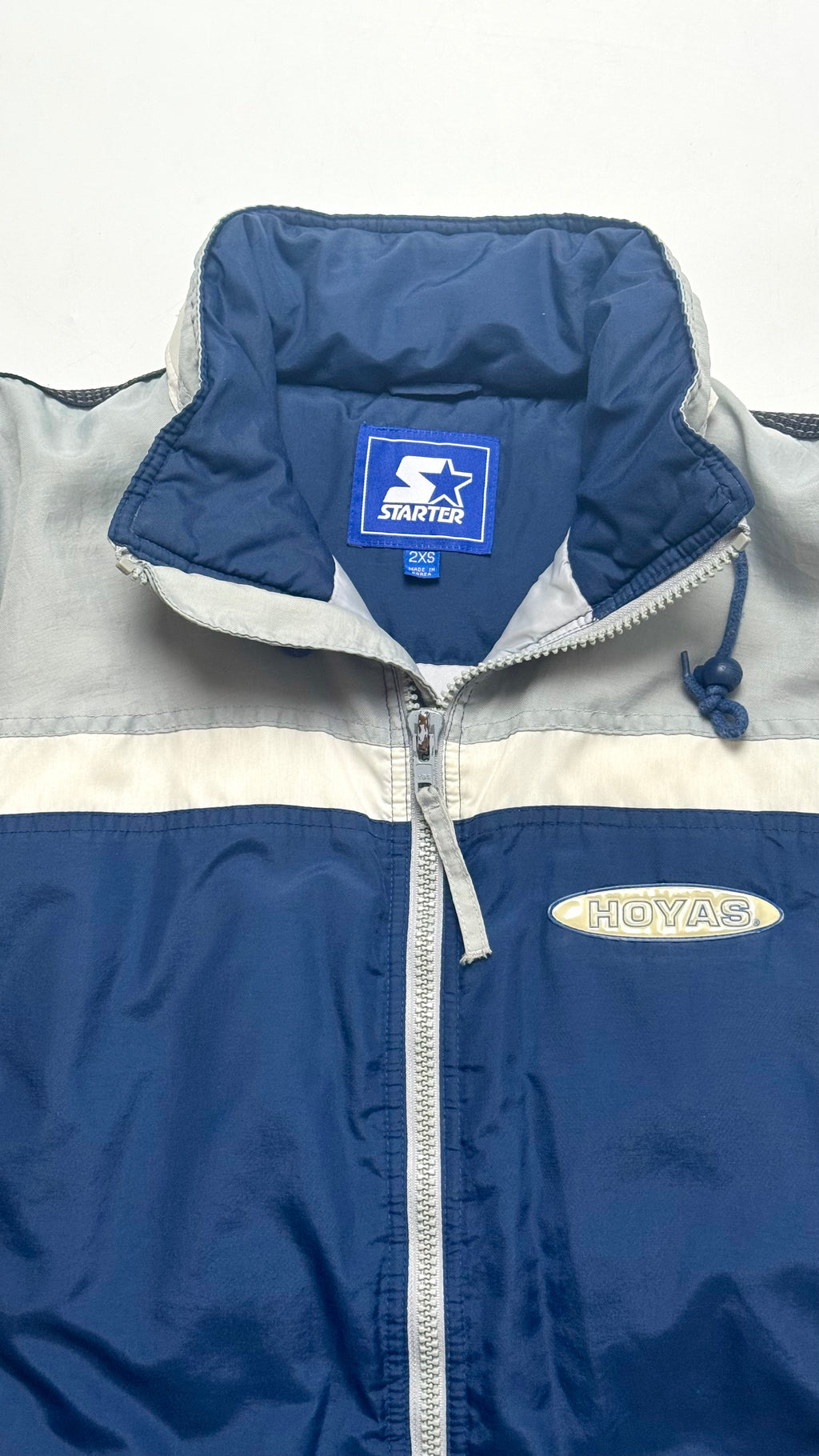90s Vintage Georgetown Hoyas Puffer Winter Jacket