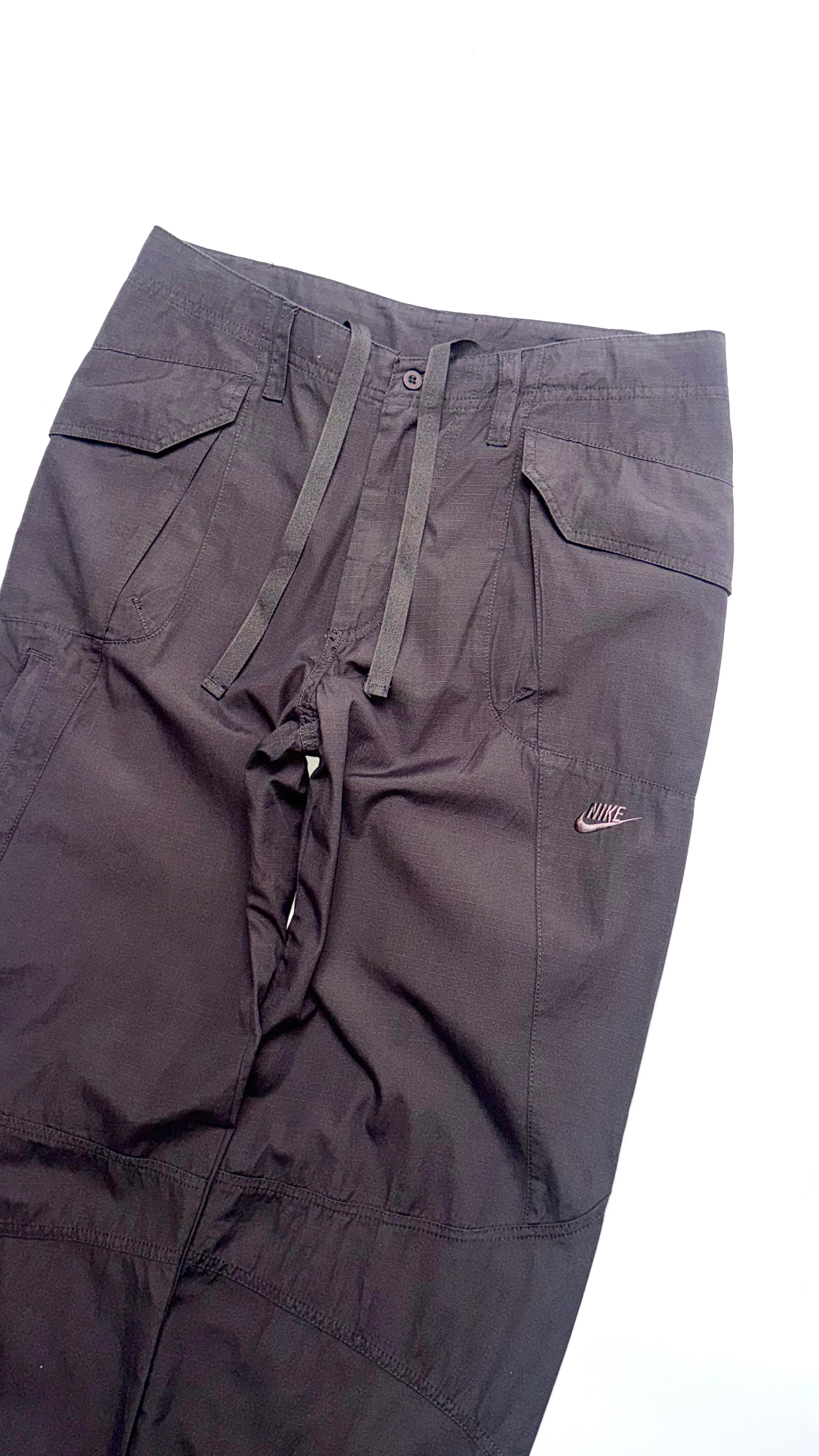2000s Nike Brown Track Pants